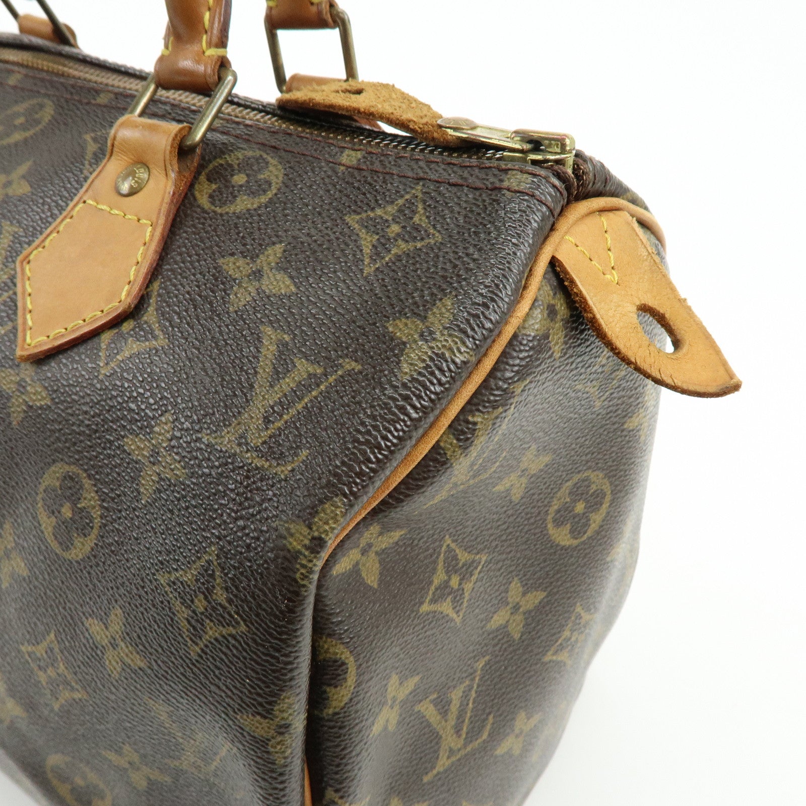 Louis Vuitton Monogram Speedy 30 Boston Bag Hand Bag Brown M41526