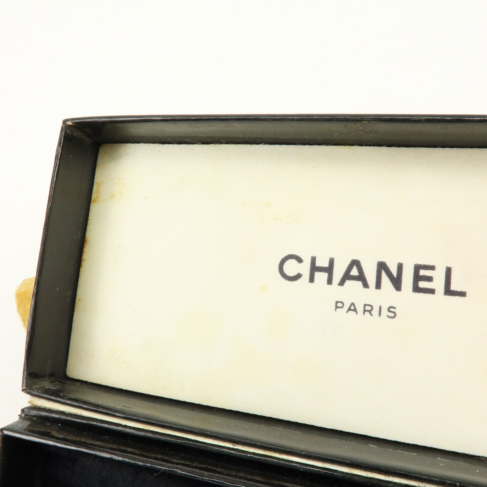 CHANEL COCO Mark Plastic Sunglasses Brown 01452