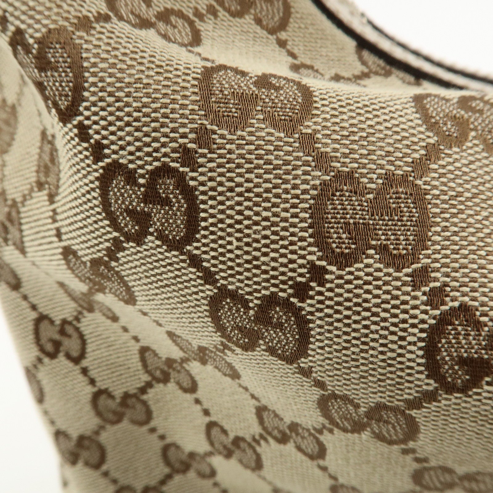 GUCCI Princy Sherry Leather Shoulder Bag Hand Bag Brown 162882