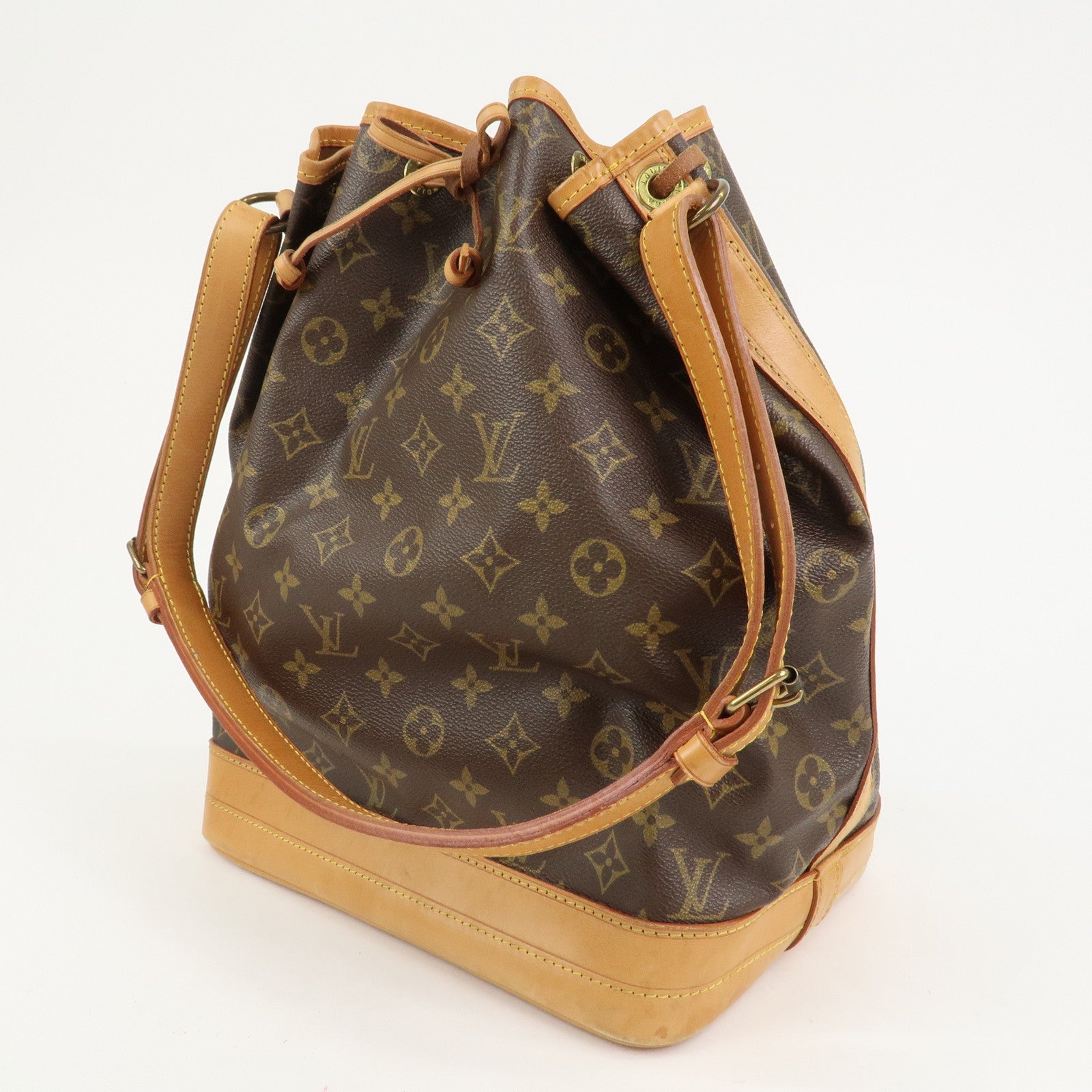 Louis Vuitton Monogram Noe Shoulder Bag Hand Bag Brown M42224