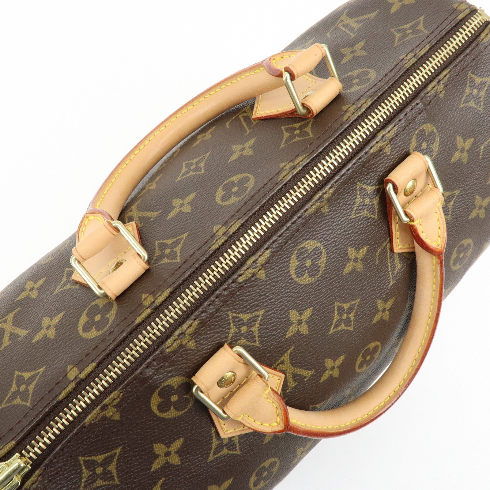 Louis Vuitton Monogram Speedy 30 Boston Bag Hand Bag Brown M41526