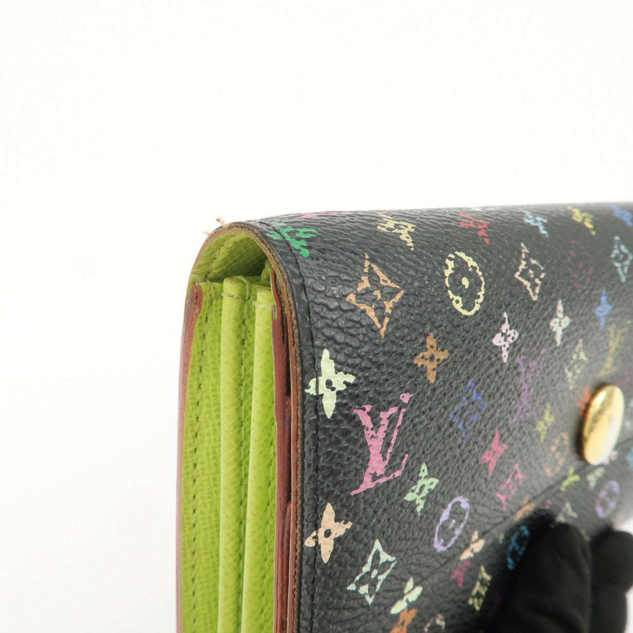 Louis Vuitton Monogram MultiColor Portefeuille Sarah Wallet M93748