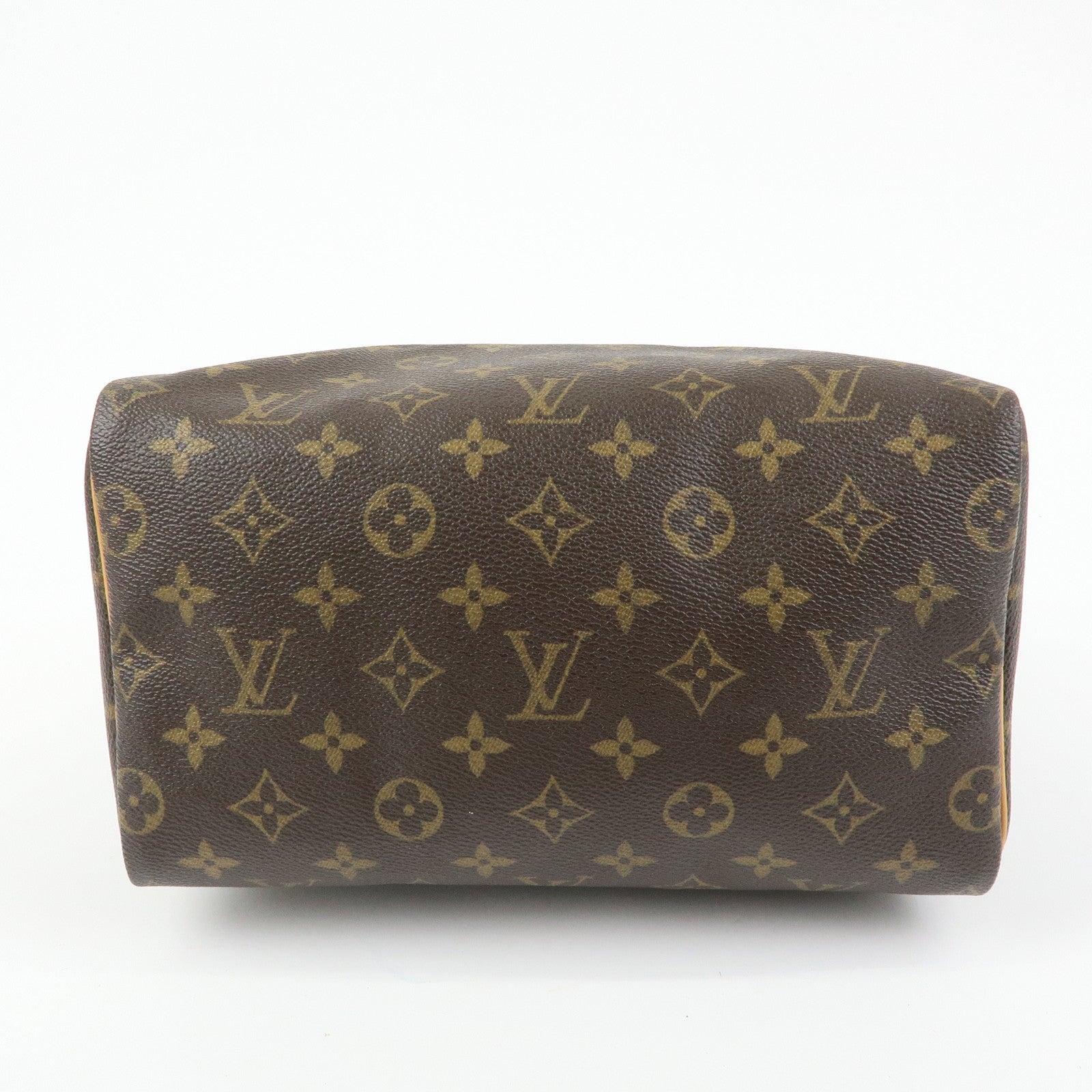 Louis Vuitton Monogram Speedy 25 Boston Bag Hand Bag Brown M41528