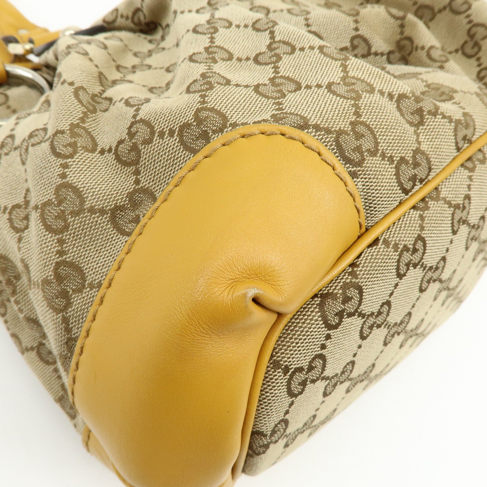 GUCCI Sukey Interlocking GG Canvas Leather 2Way Shoulder Bag 247902