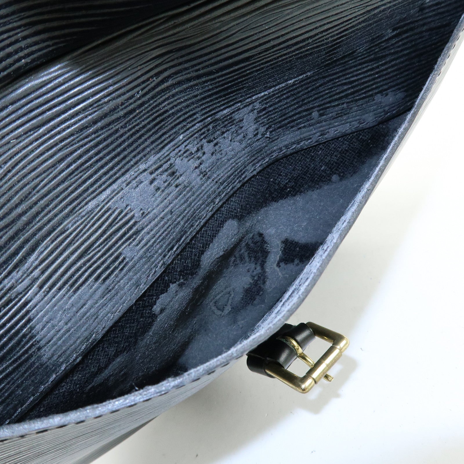 Louis Vuitton Epi Jeune Fille Shoulder Bag Noir M52152