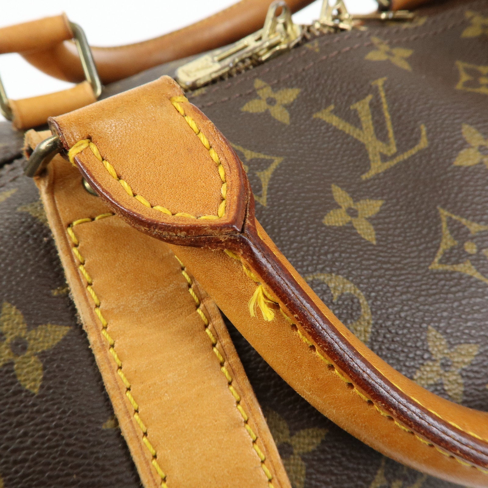 Louis Vuitton Monogram Keep All Bandouliere 60 Boston Bag M41412