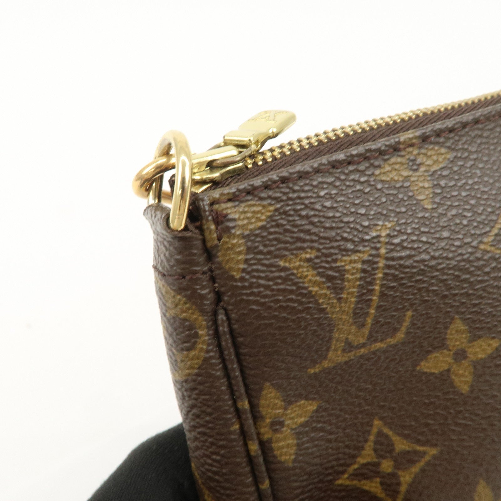 Louis Vuitton Monogram Pochette Accessoires Pouch Hand Bag M51980