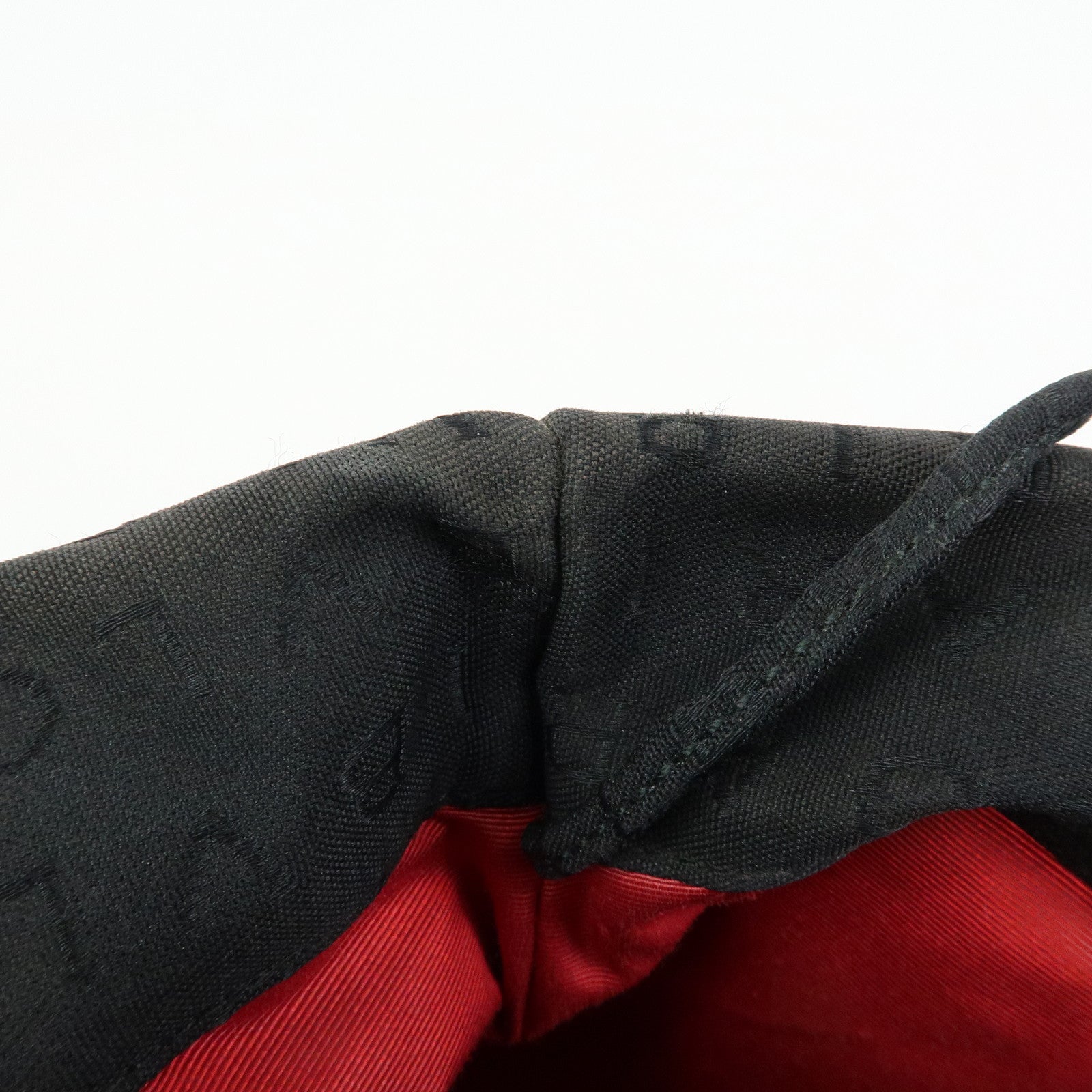 BVLGARI Logo Mania Canvas Leather Tote Bag Hand Bag Black