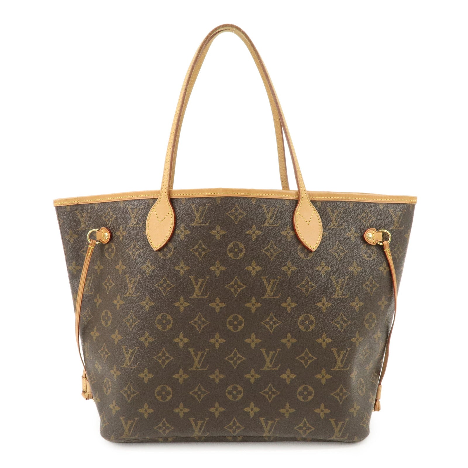 Louis Vuitton Monogram Neverfull MM Tote Bag Shoulder Bag Brown M40156