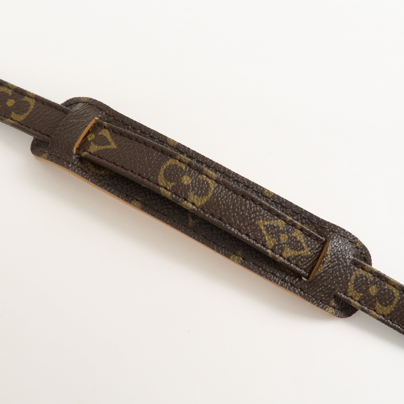 Louis Vuitton Monogram Leather Shoulder Strap 100cm 1.6cm Brown