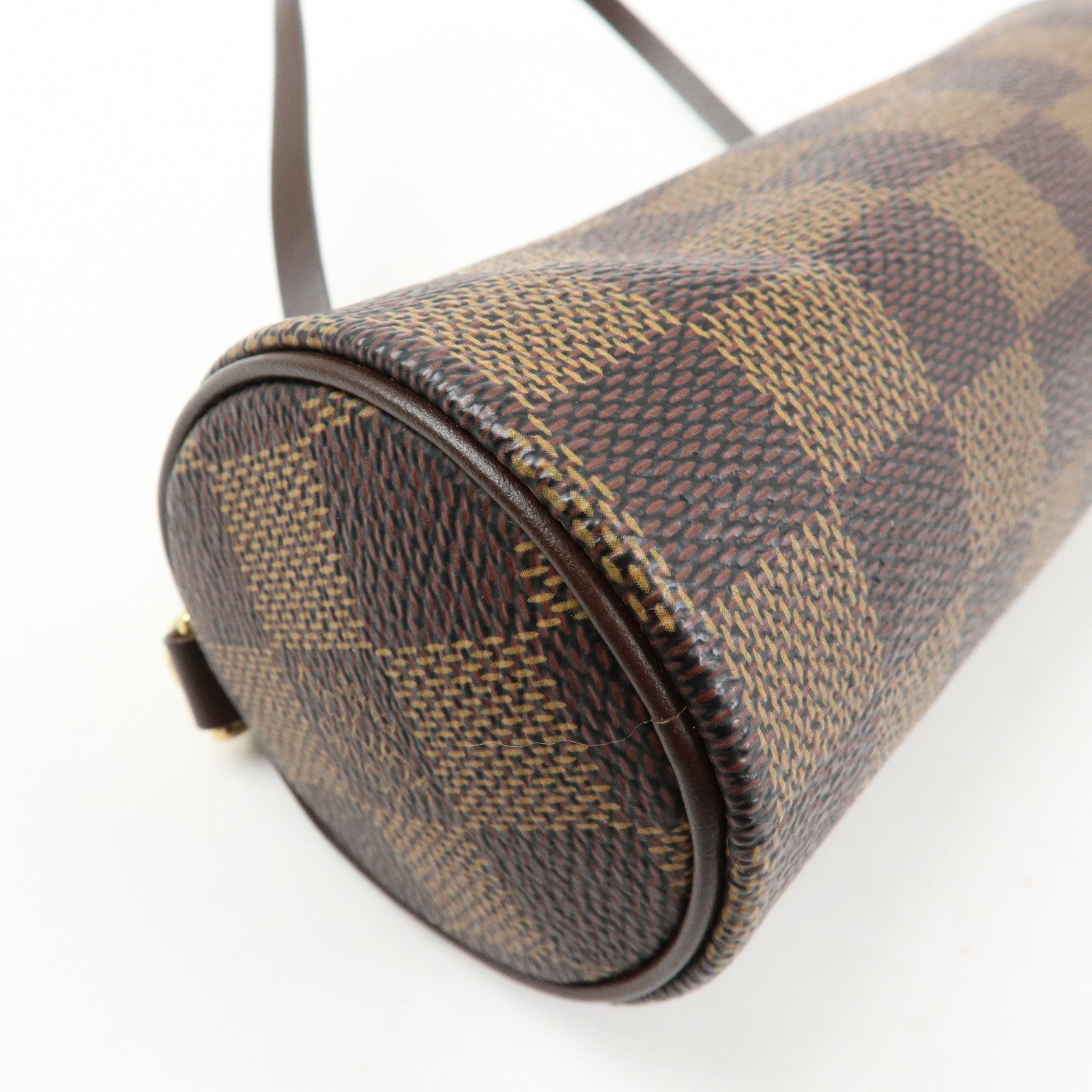 Louis Vuitton Damier Ebene Mini Pouch for Papillon Bag Brown