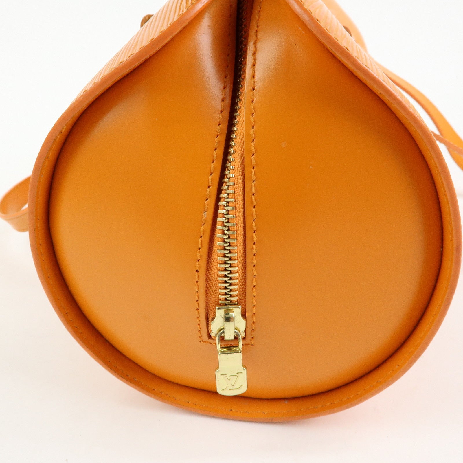 Louis Vuitton Epi Soufflot Hand Bag Mandarin Orange M5222H