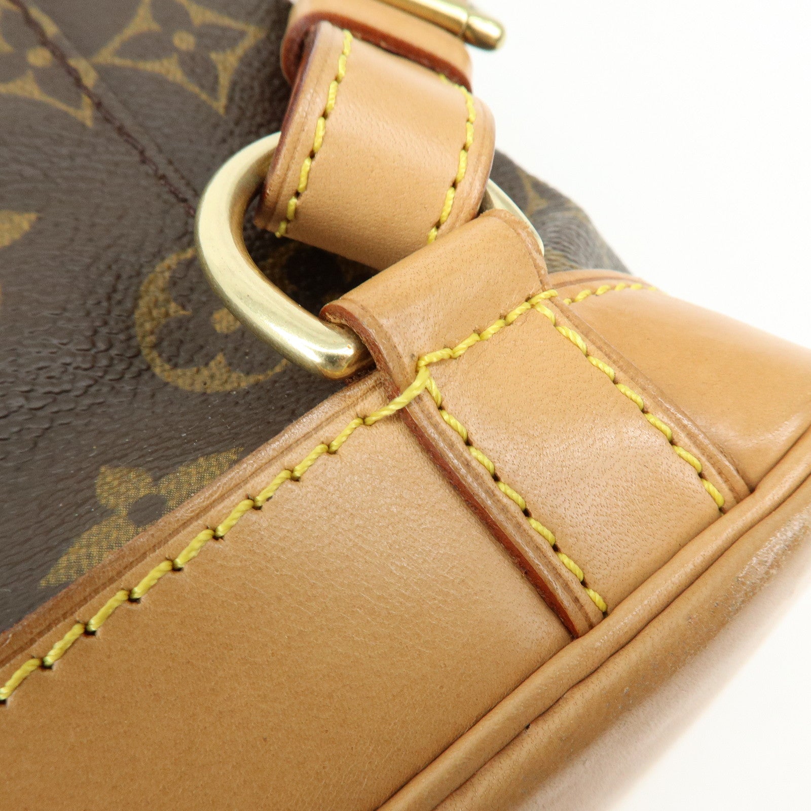 Louis Vuitton Monogram Montsouris MM Backpack Brown M51136