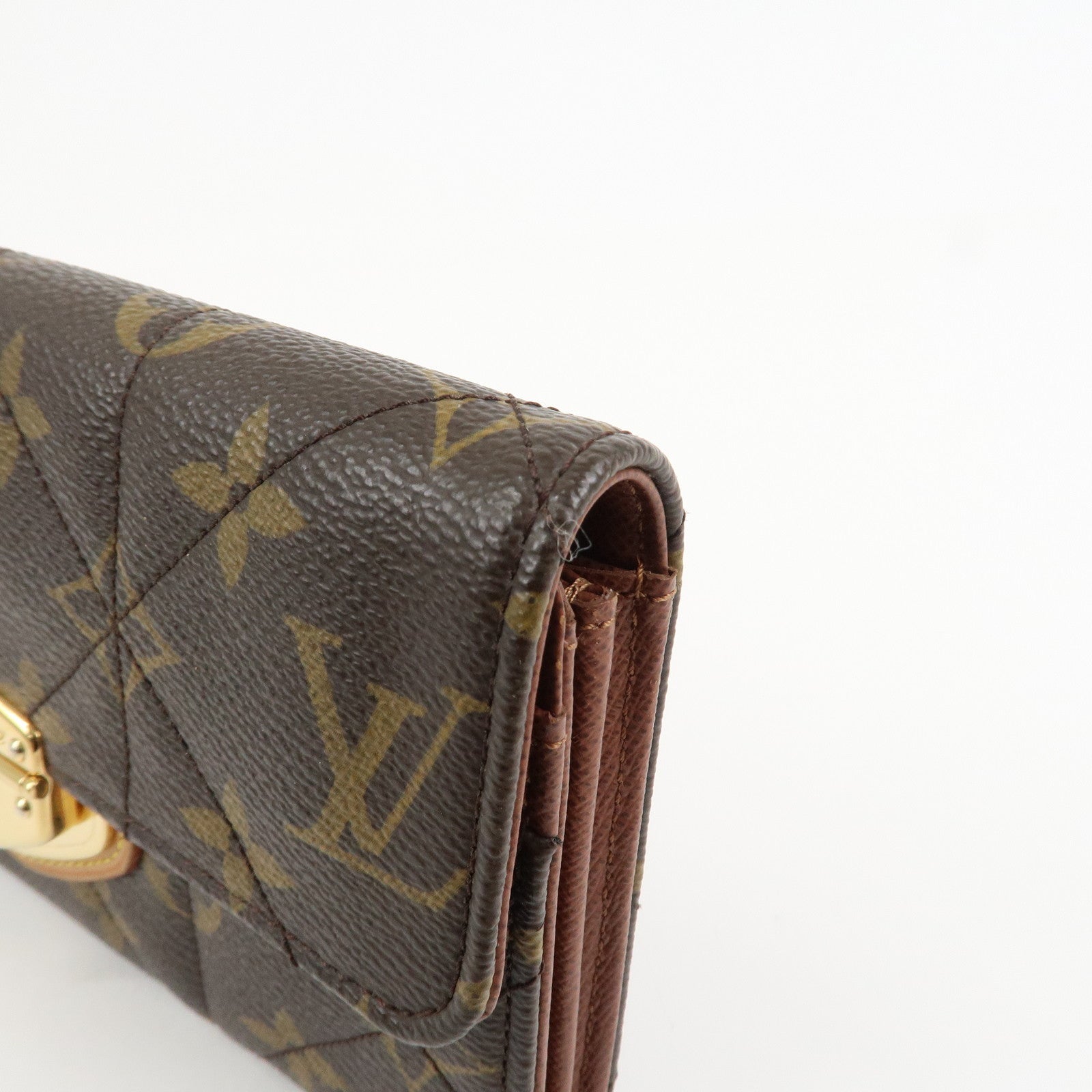 Louis Vuitton Monogram Portefeuille Sarah Etoile Long Wallet Brown M66556