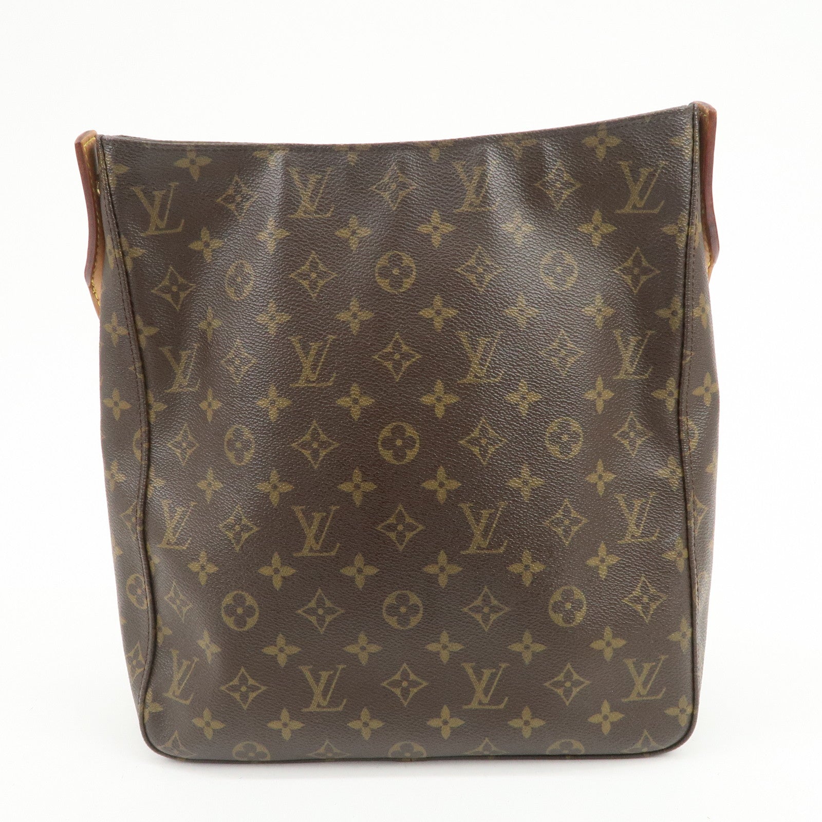 Louis Vuitton Monogram Looping GM Shoulder Bag Brown M51145