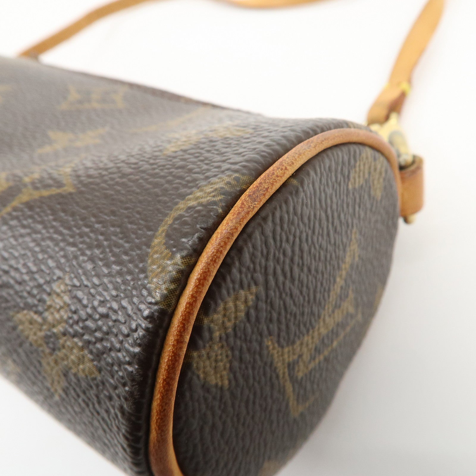 Louis Vuitton Monogram Mini Pouch for Papillon Bag New Style Brown