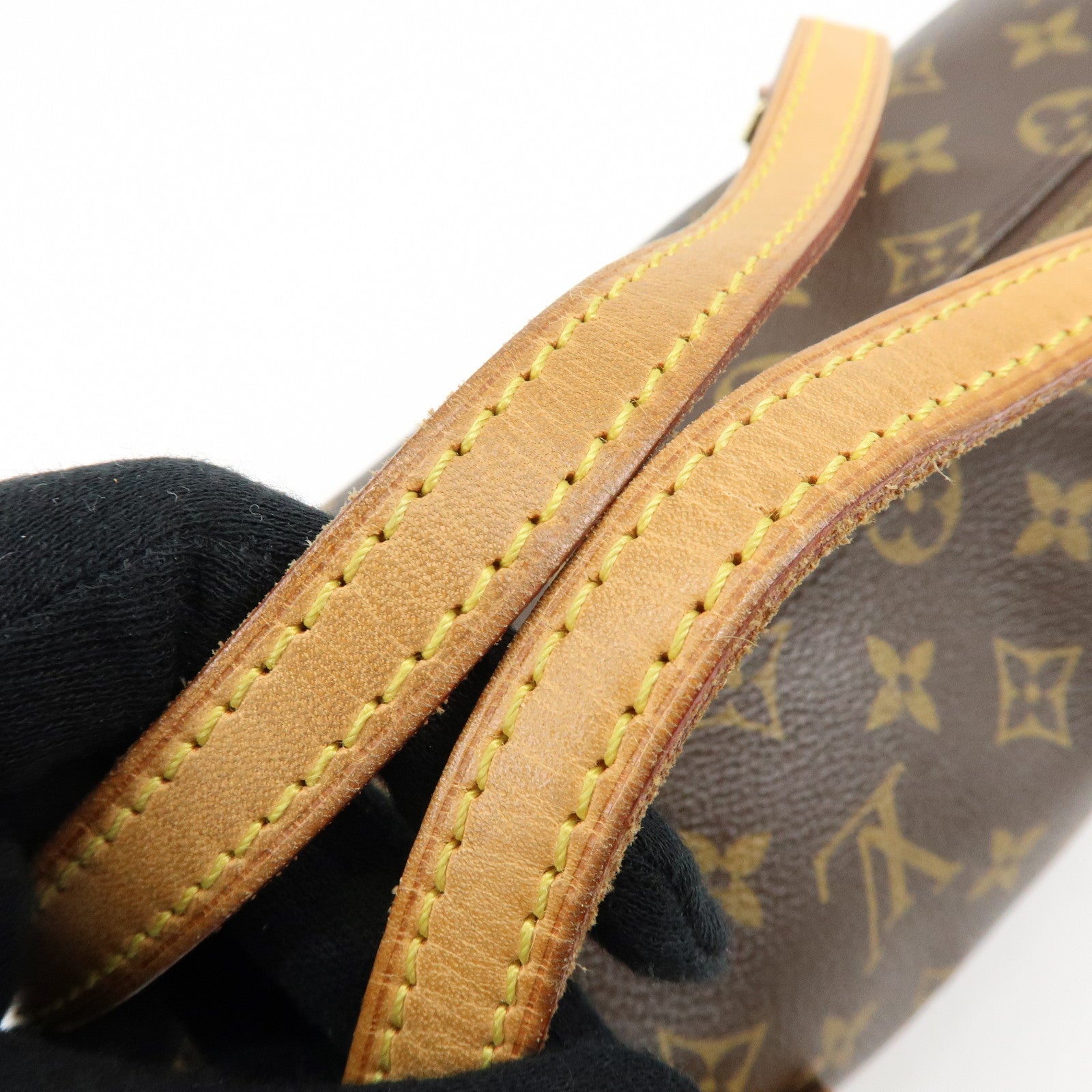 Louis Vuitton Monogram Papillon 26 Hand Bag Brown M51386