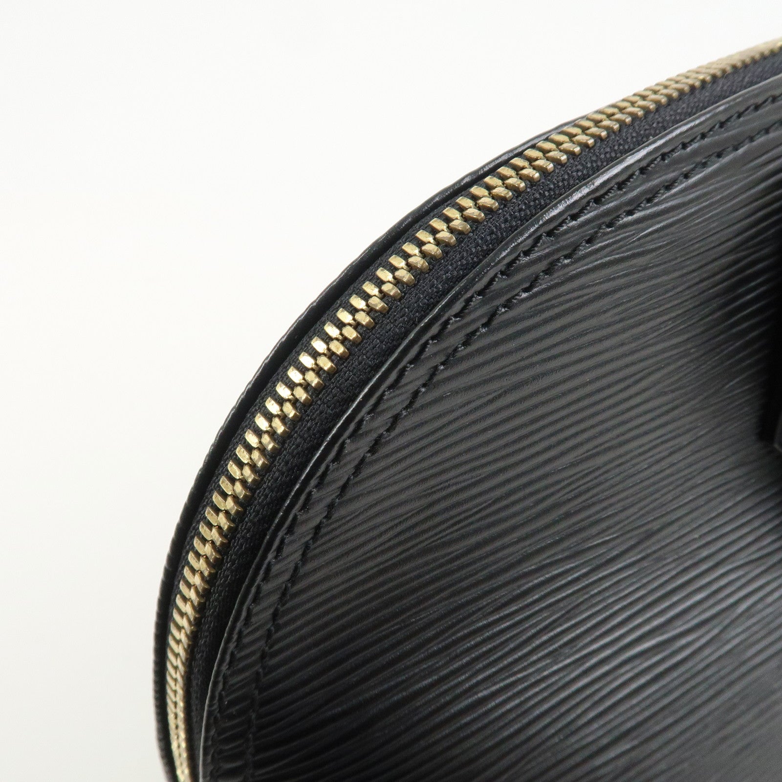 Louis Vuitton Epi Leather Alma PM Hand Bag Noir Black M52142