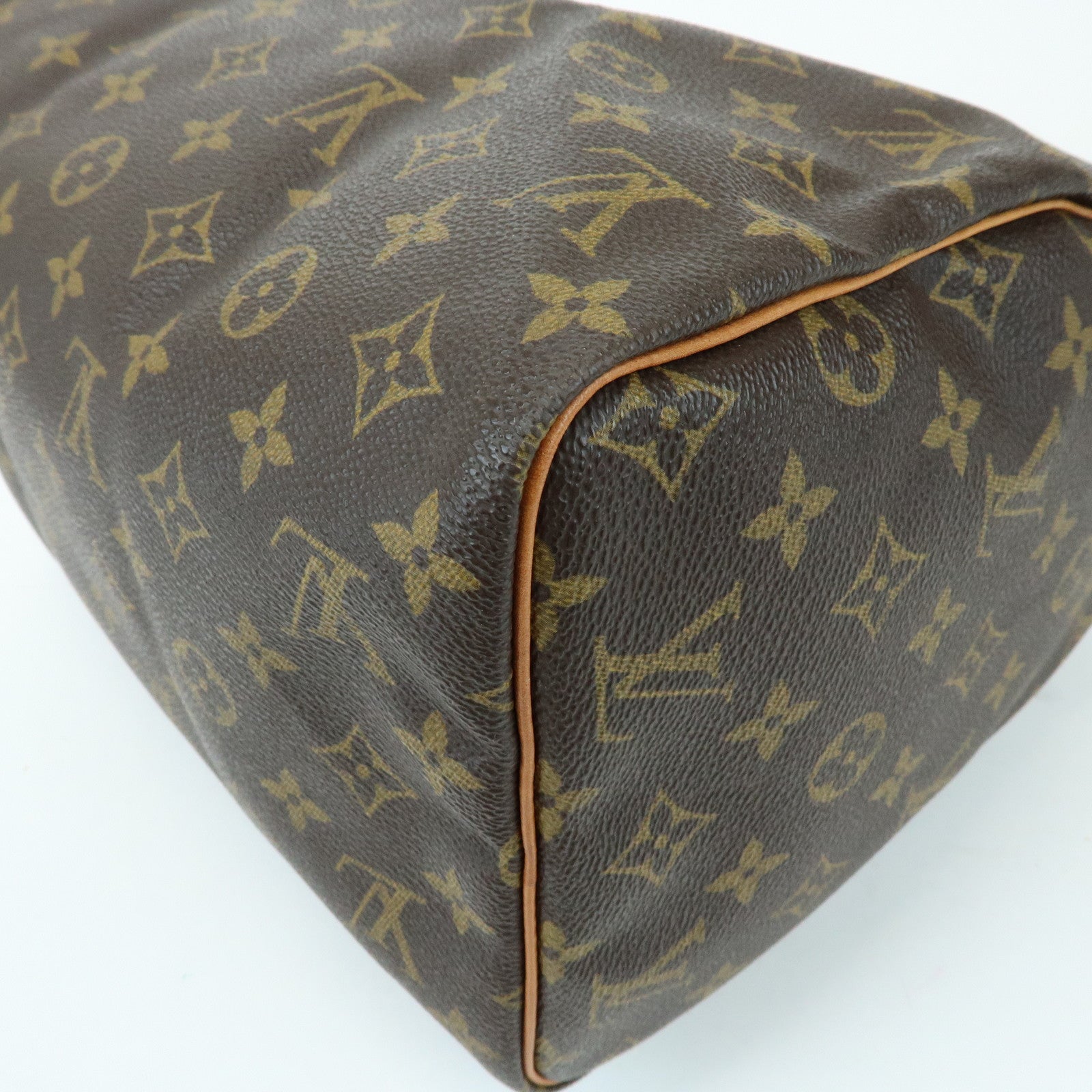 Louis Vuitton Monogram Speedy 30 Boston Bag Hand Bag Brown M41526