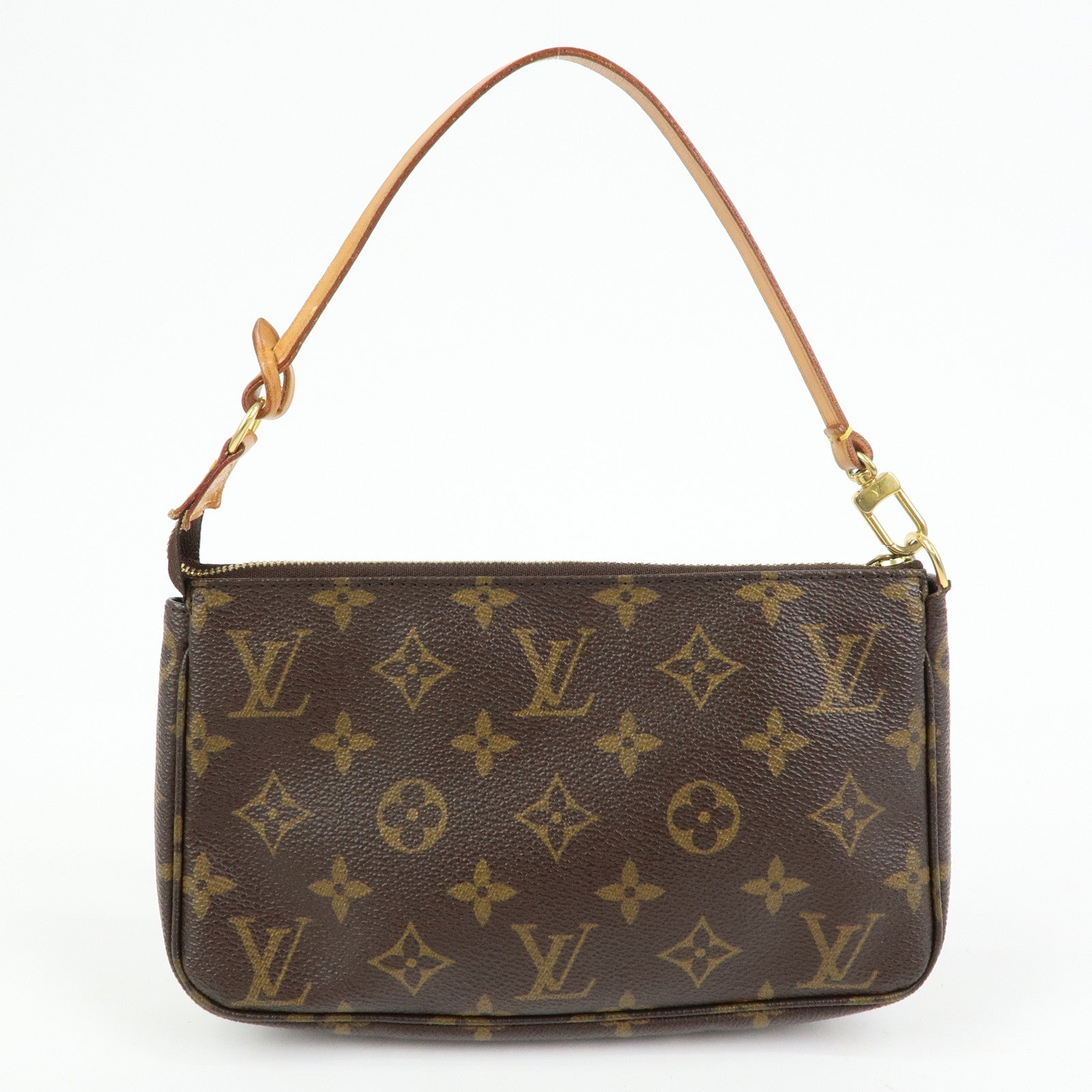 Louis Vuitton Monogram Pochette Accessoires Pouch Hand Bag M51980