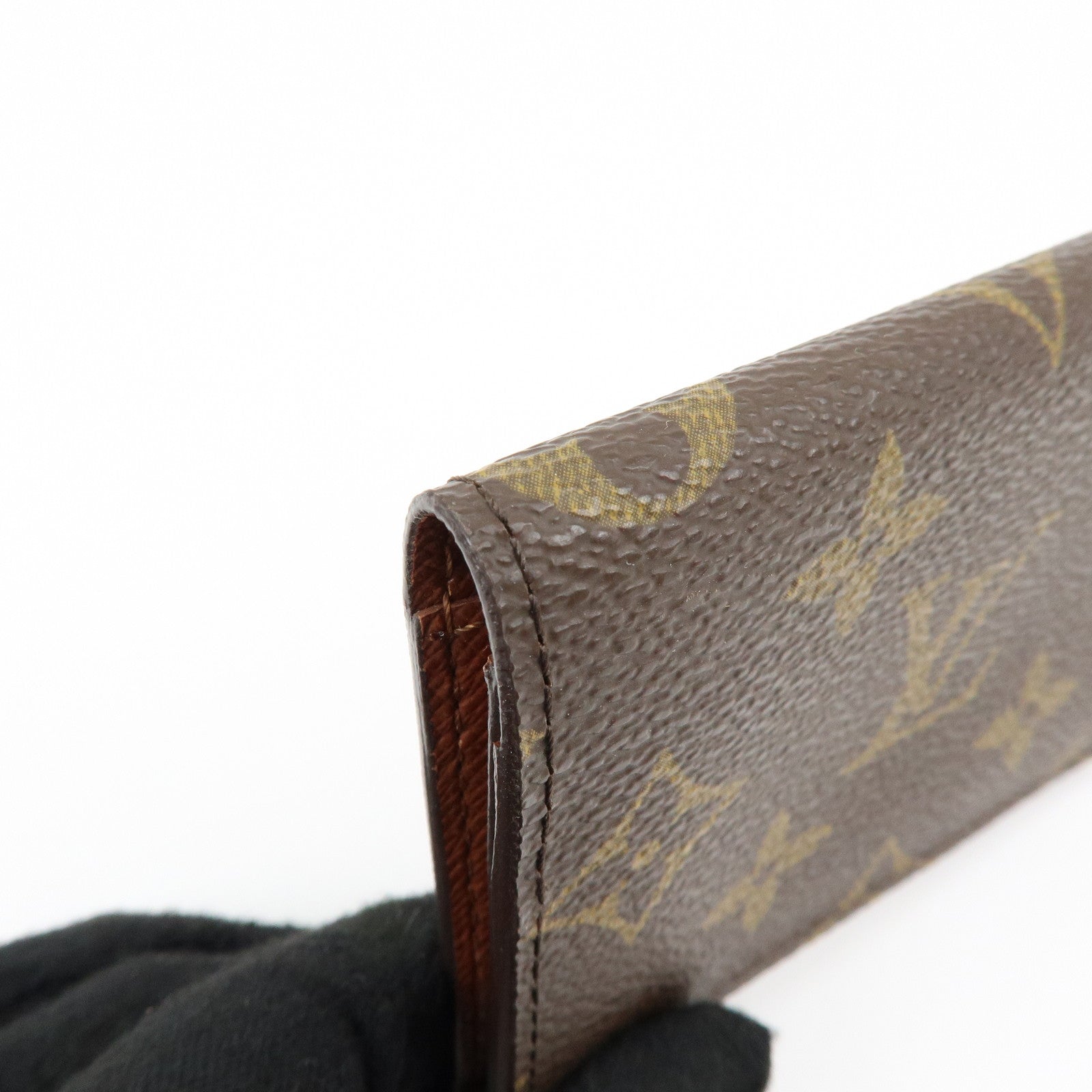 Louis Vuitton Monogram Set of 2 Envelope Carte de Visite M62920