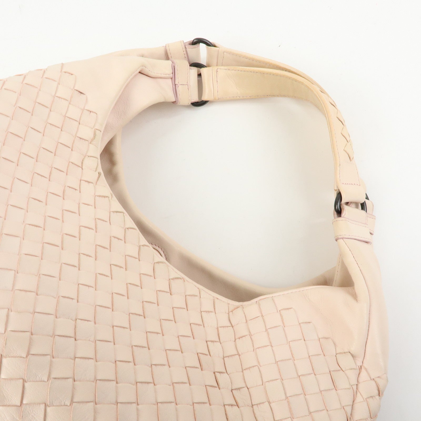 BOTTEGA VENETA Intrecciato Campana Medium Shoulder Bag 125787