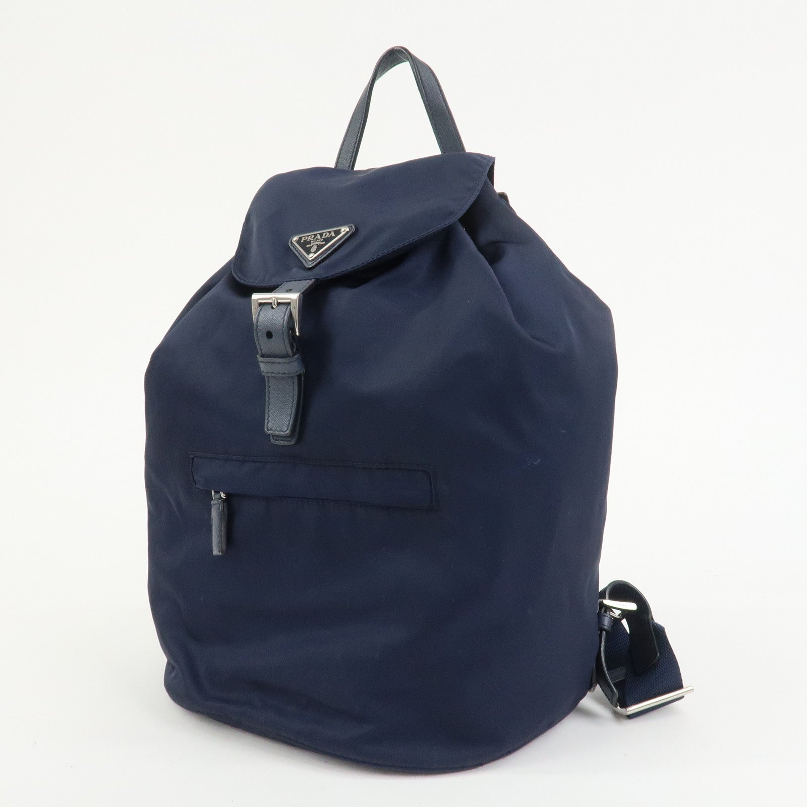 PRADA - Nylon   Saffiano Leather Navy BZ0032