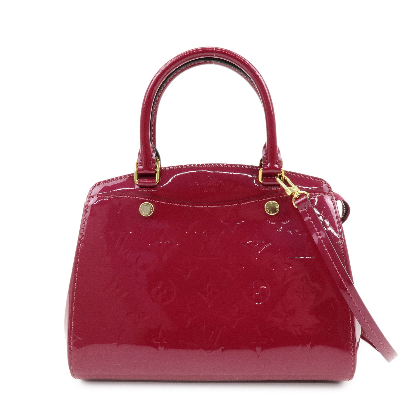 Louis Vuitton Monogram Vernis Leather Brea PM 2Way Bag M50810