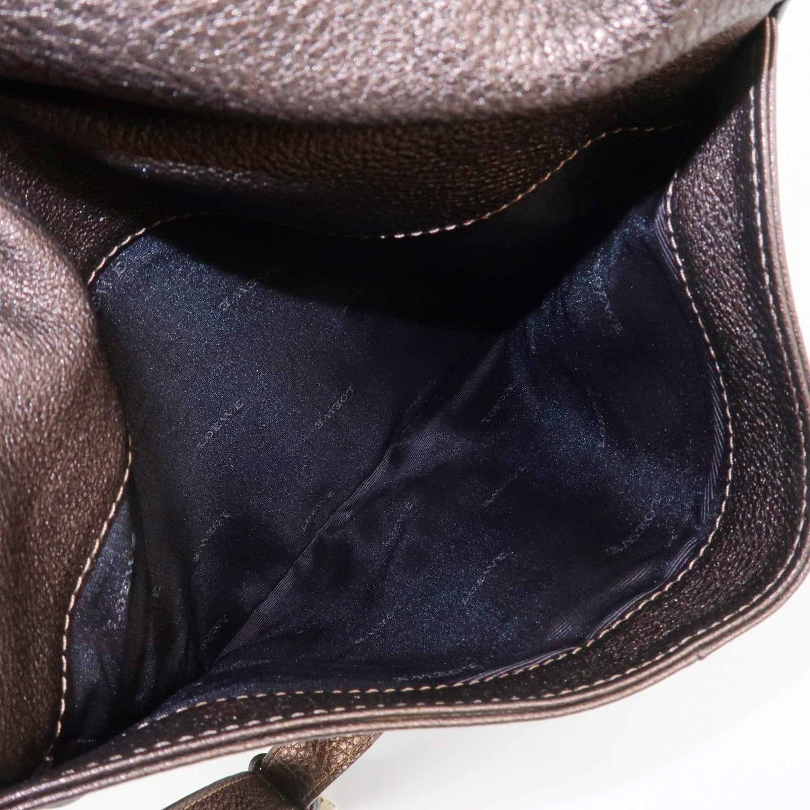 LOEWE Senda Leather Shoulder Bag Shoulder Bag Crossbody Bag Brown Used