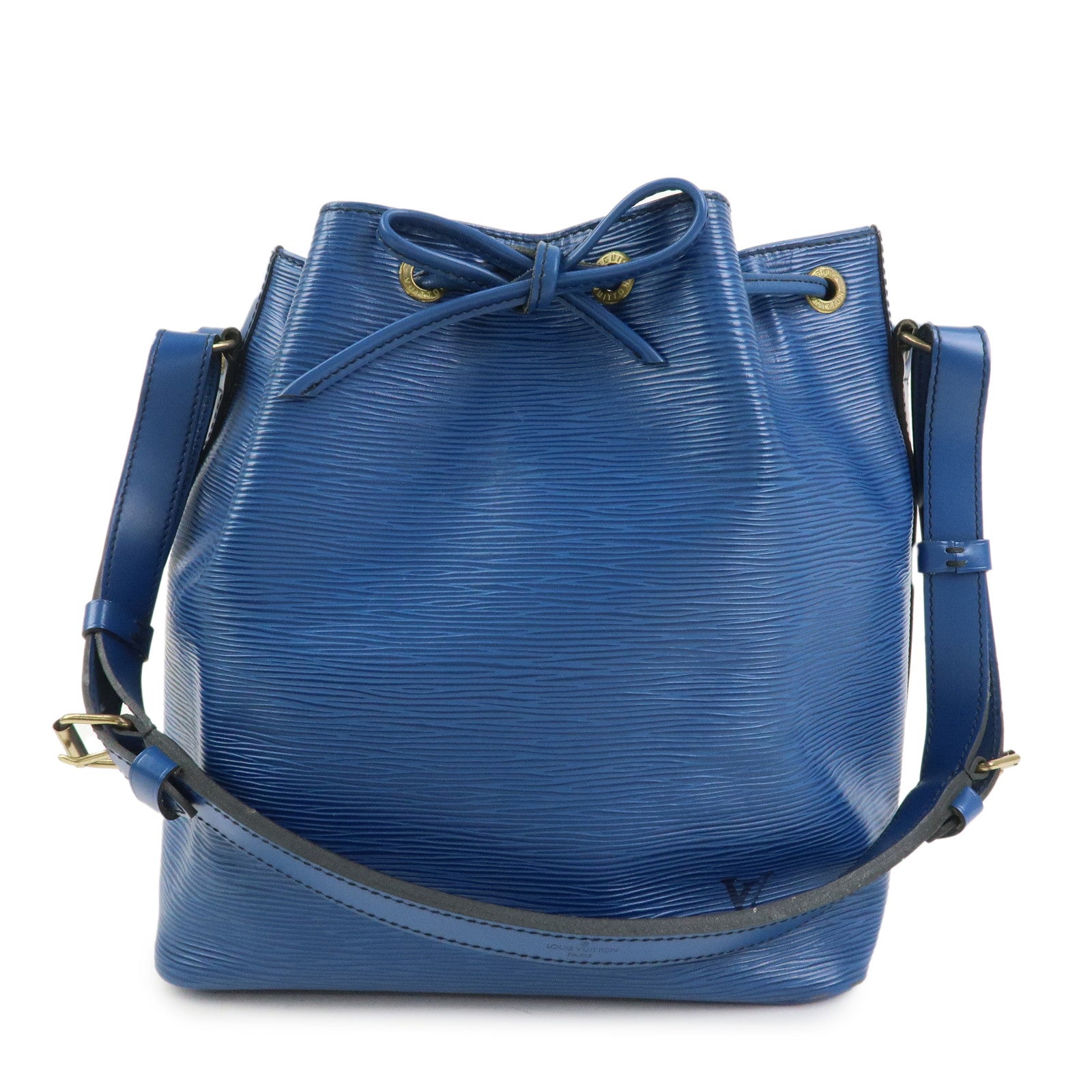 Louis Vuitton Epi Petit Noe Shoulder Bag Toledo Blue M44105