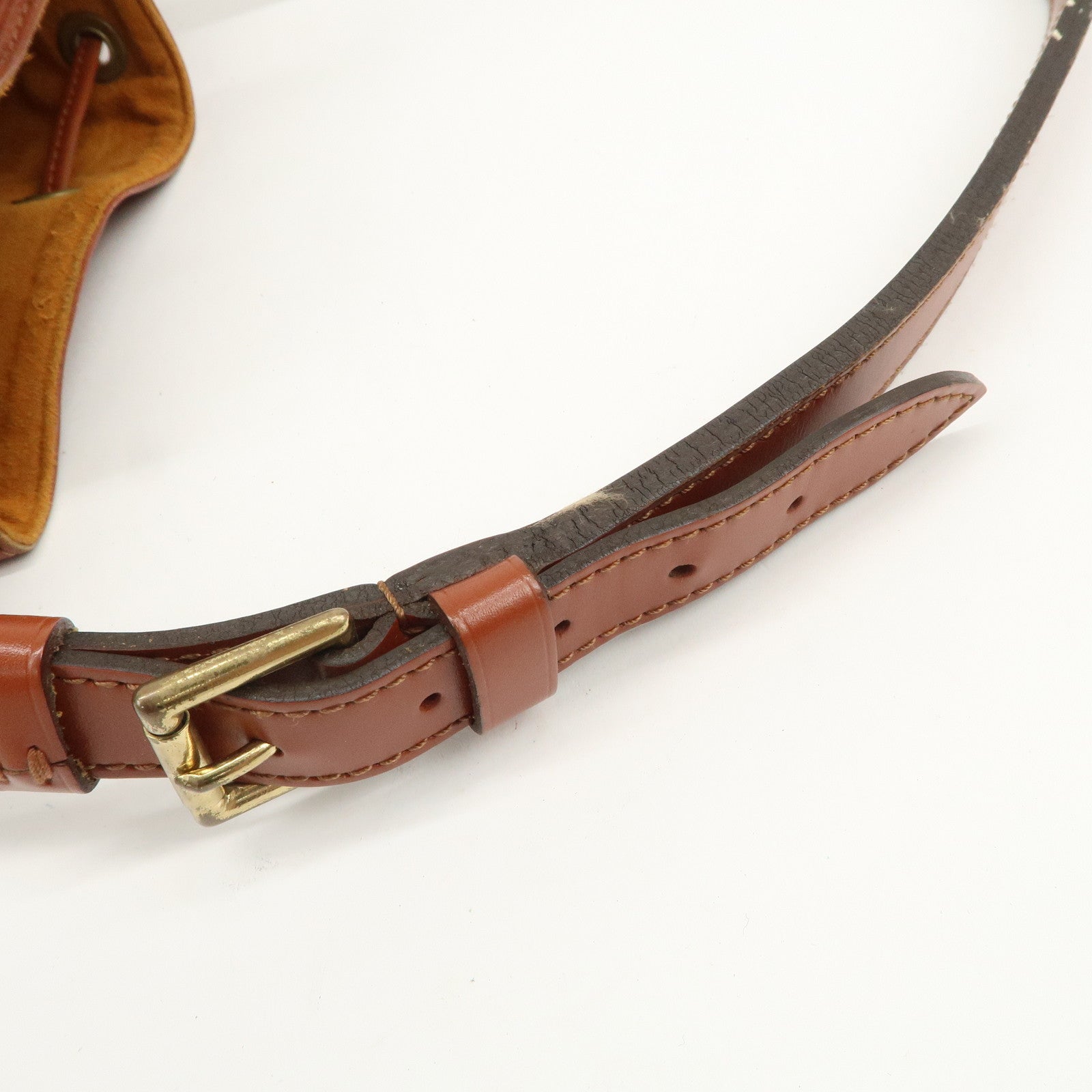 Louis Vuitton Epi Petit Noe Shoulder Bag Kenya Brown M44103