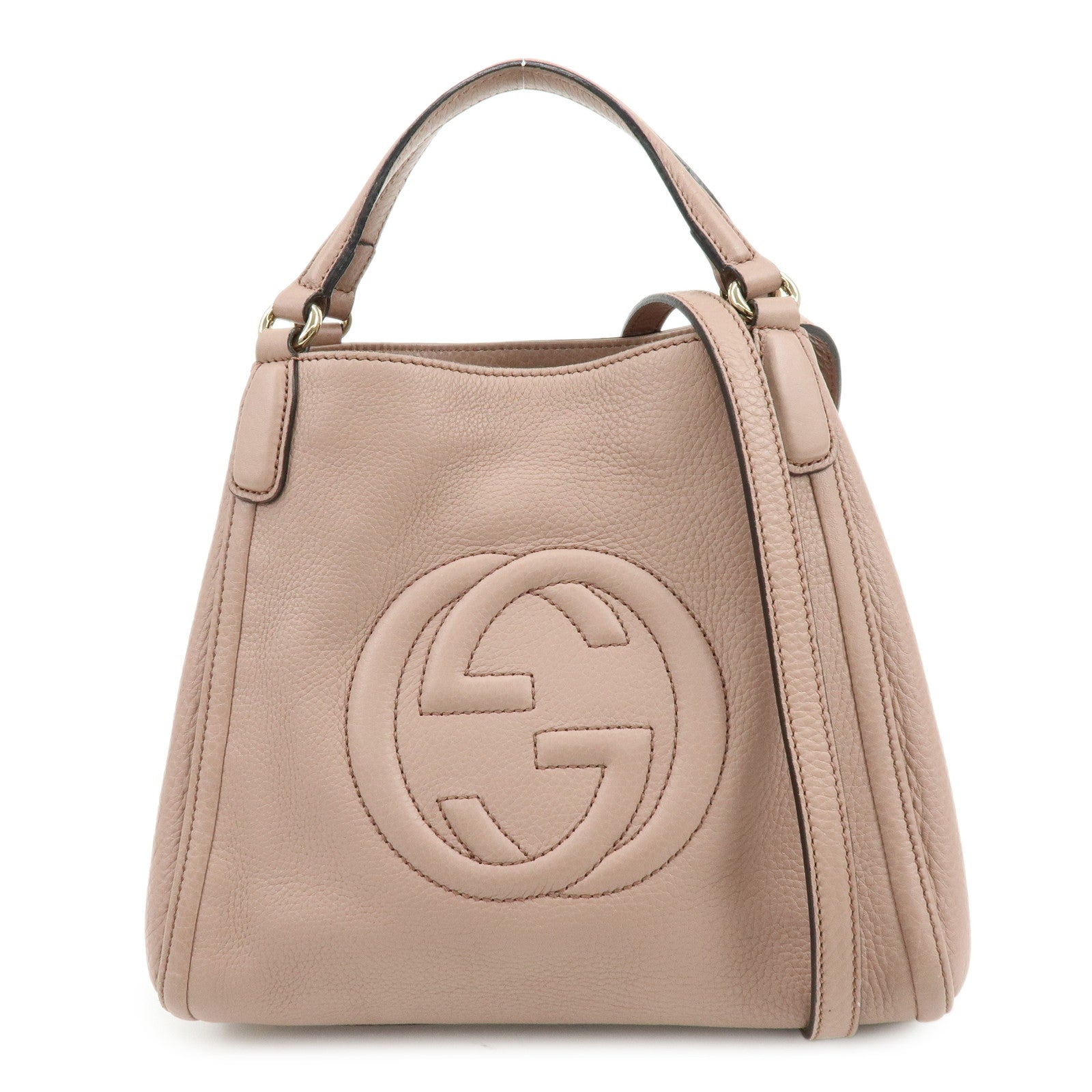 GUCCI SOHO Interlocking G Calf Leather 2WayBag Japan Limited 336751