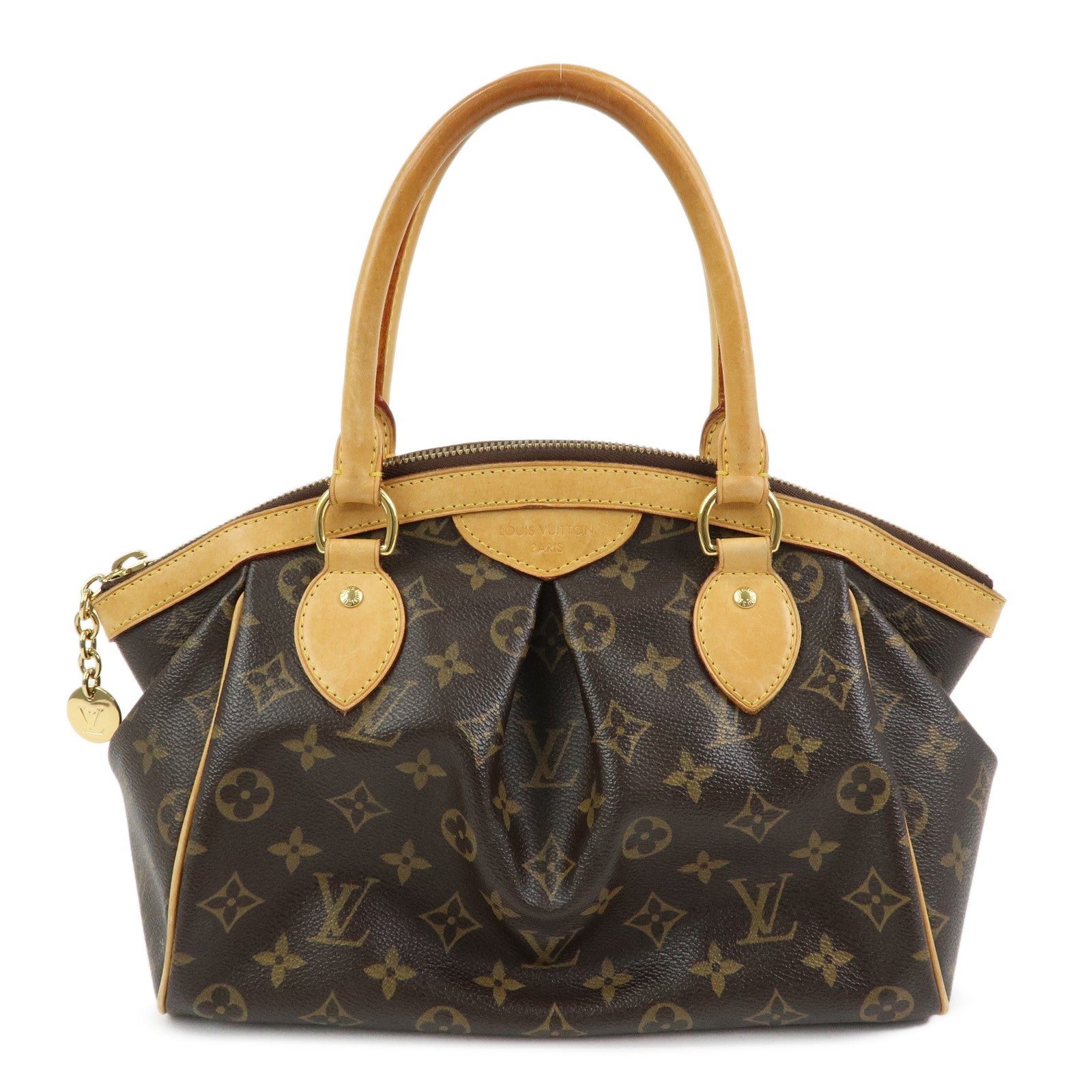 Louis Vuitton Monogram Tivoli PM Hand Bag Shoulder Bag Brown M40143