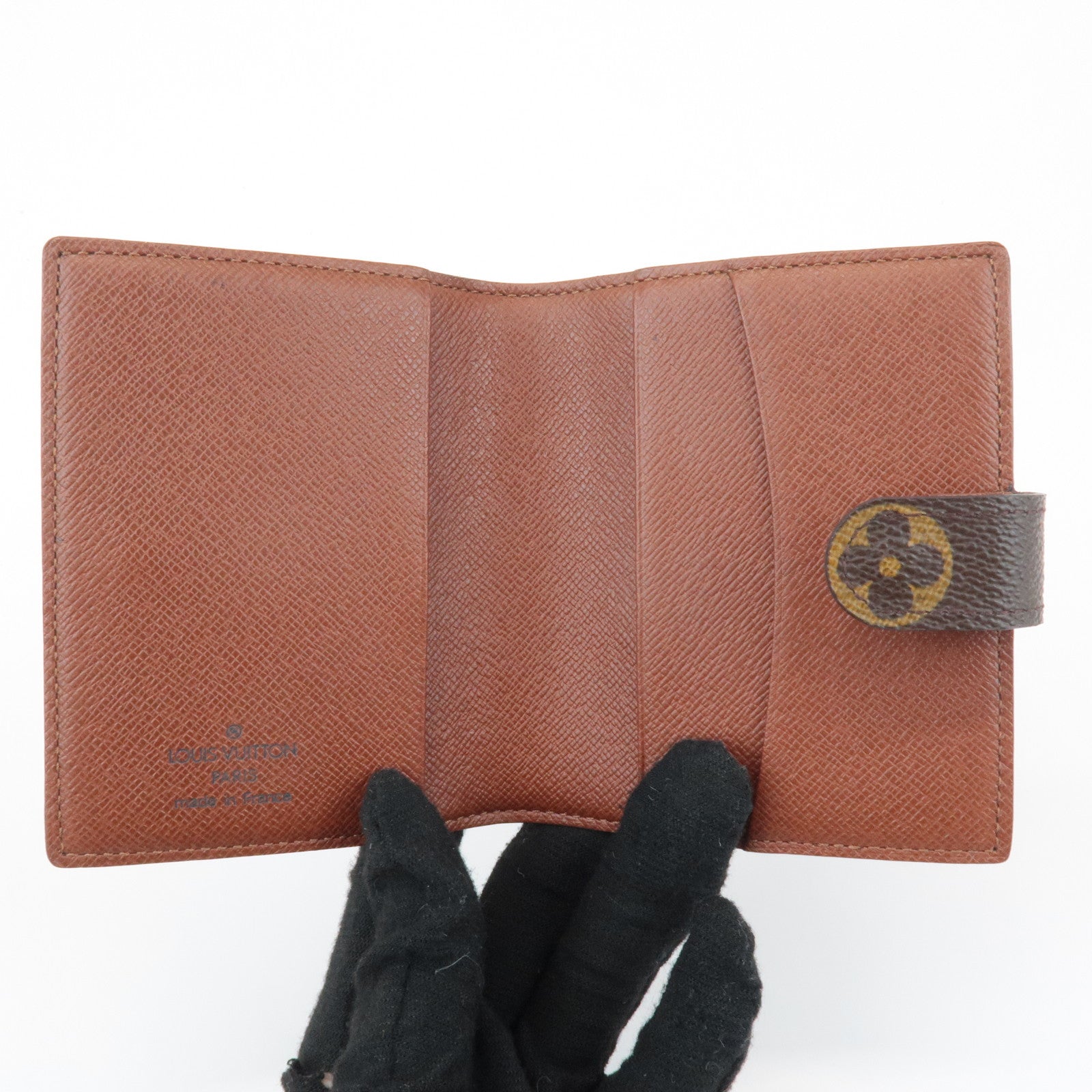 Louis Vuitton Monogram Agenda Mini Planner Cover Brown R20007 Used