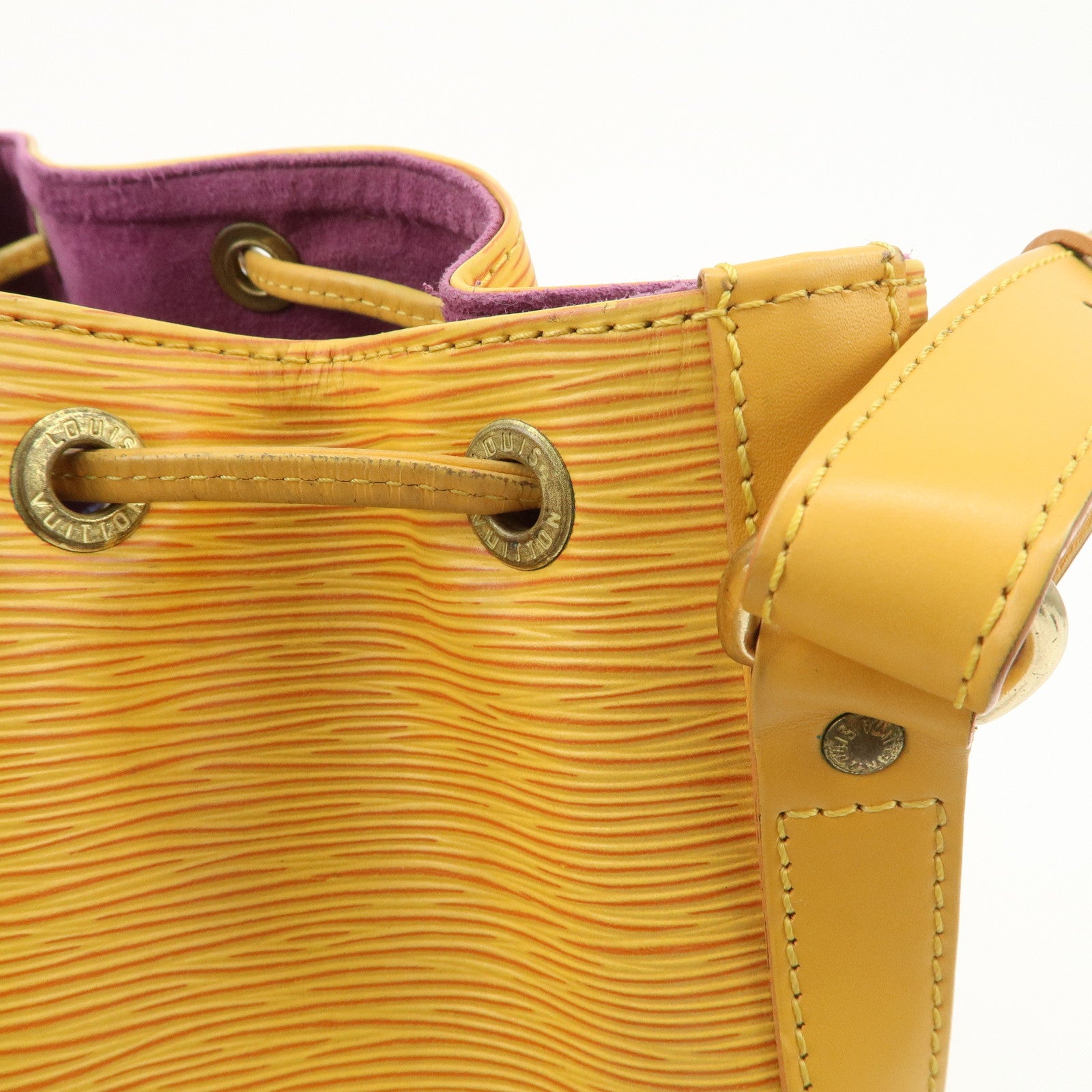 Louis Vuitton Epi Leather Noe Shoulder Bag Tassili Yellow M44009