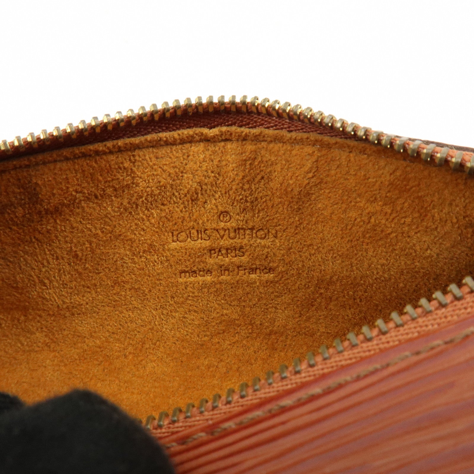 Louis Vuitton Epi Mini Pouch For Soufflot Hand Bag Kenya Brown