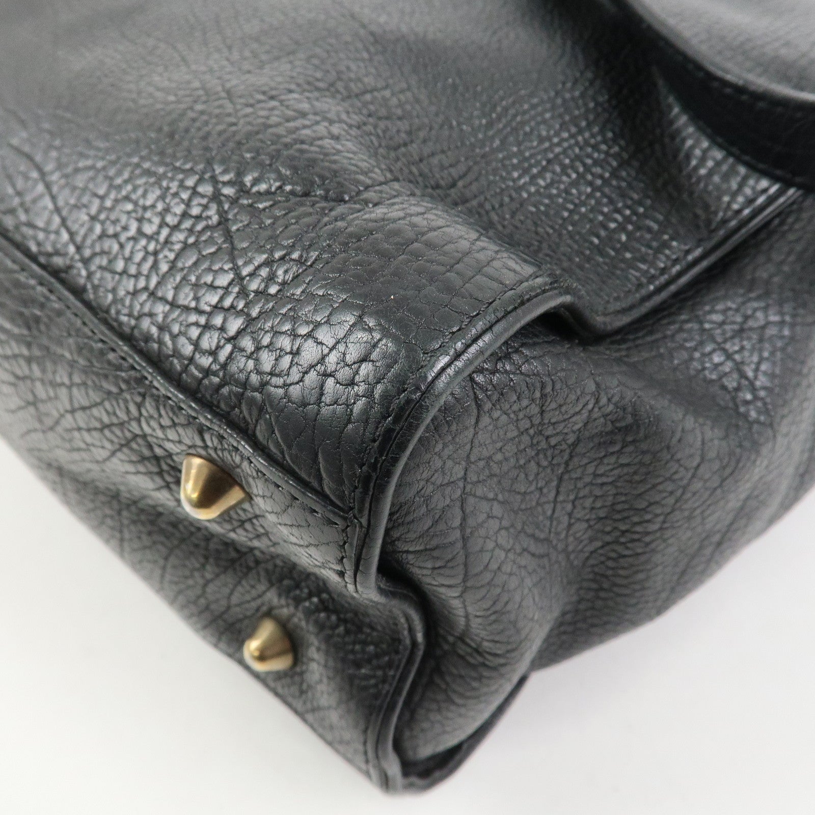 Chloe Paddington Leather 2Way Bag Shoulder Bag Black