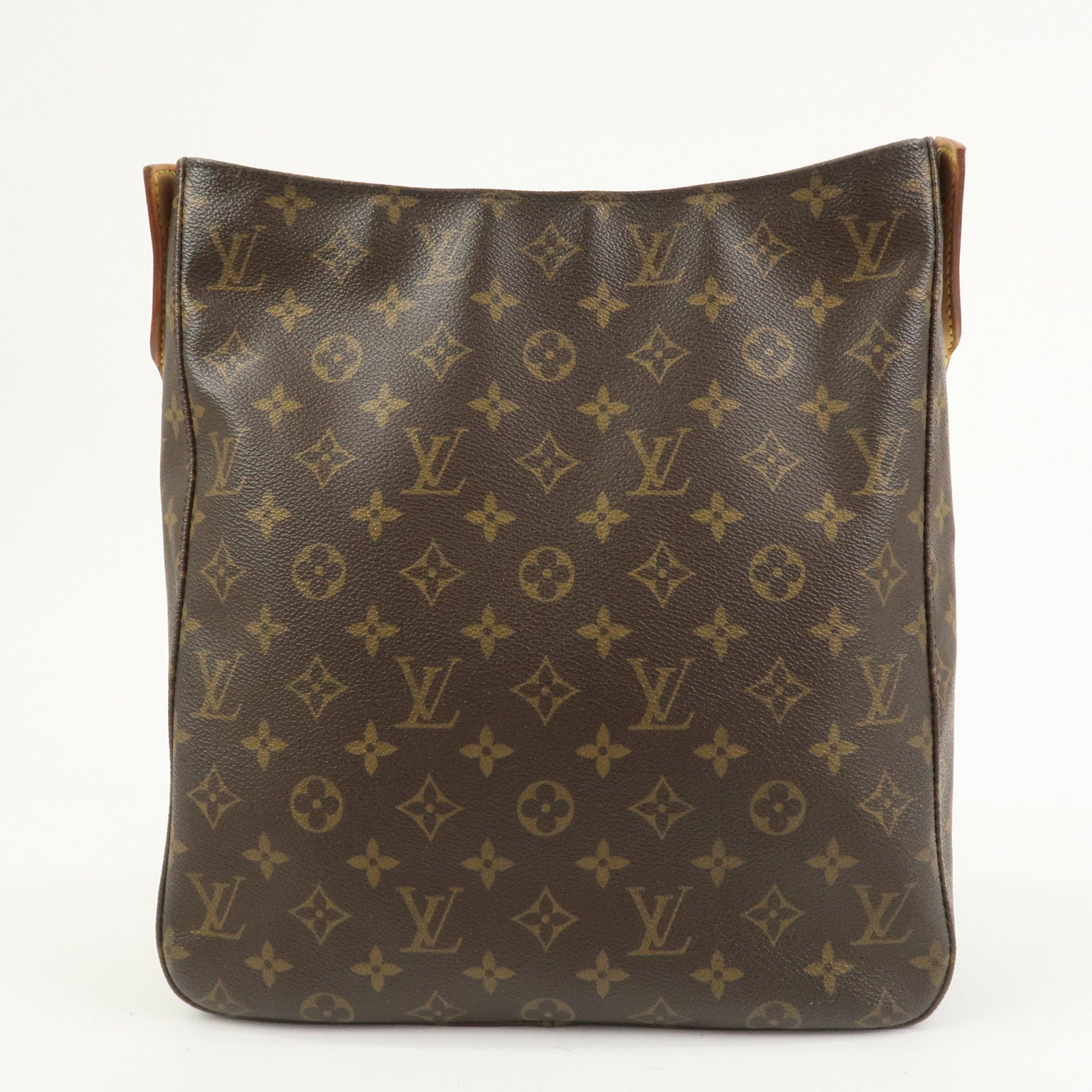 Louis Vuitton Monogram Looping GM Shoulder Bag Brown M51145