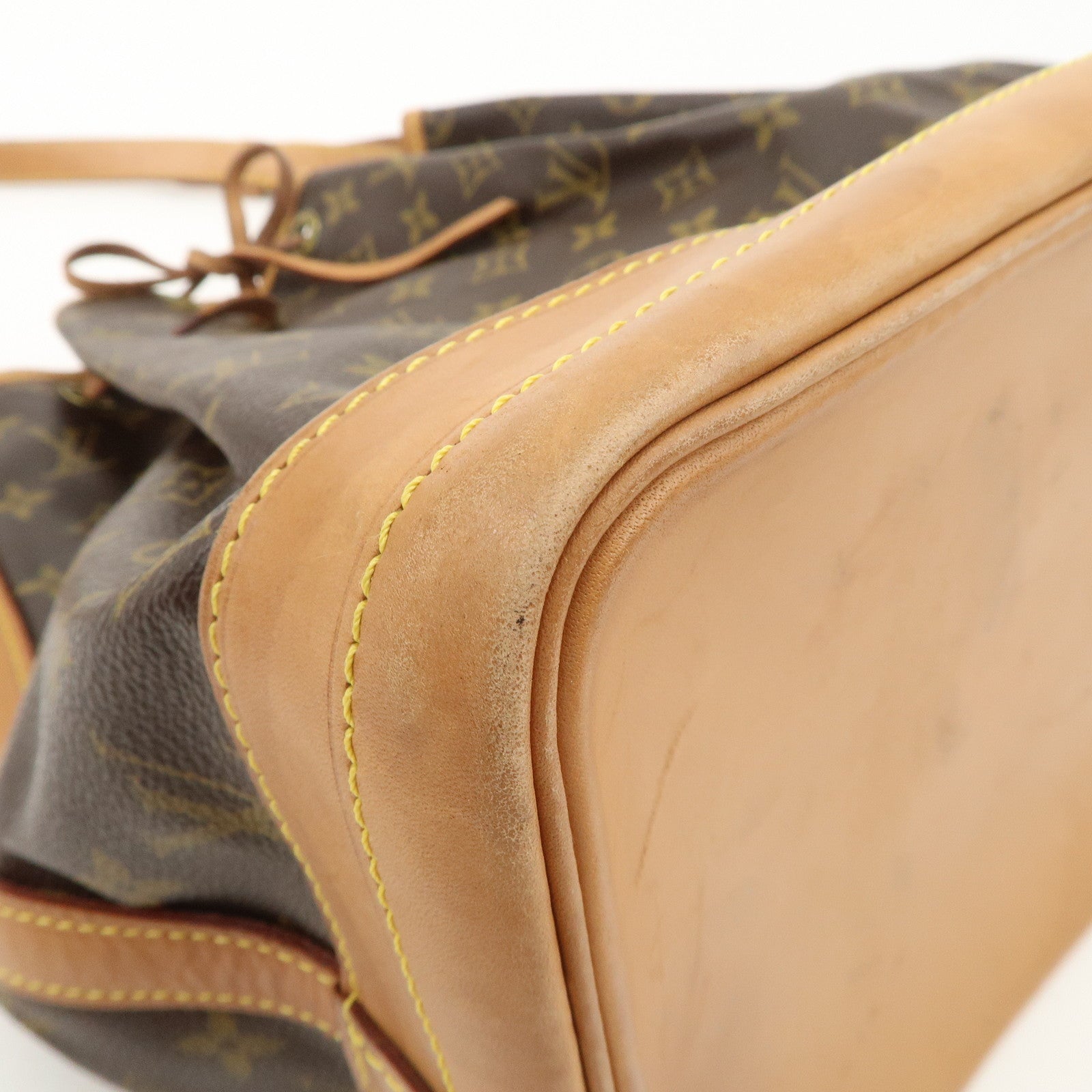 Louis Vuitton Monogram Noe Shoulder Bag Hand Bag Brown M42224