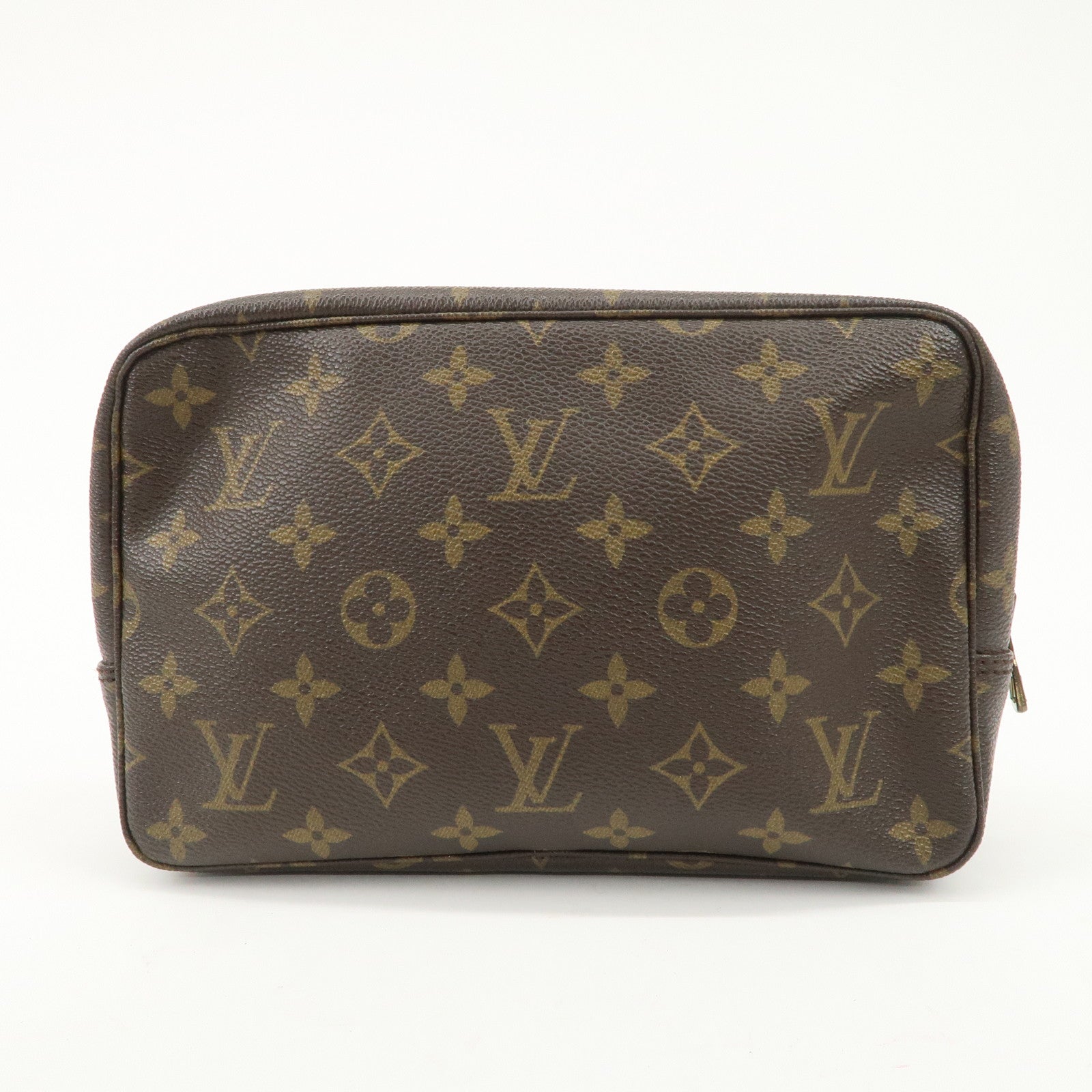 Louis Vuitton Monogram Trousse Toilette 23 Pouch Brown M47524