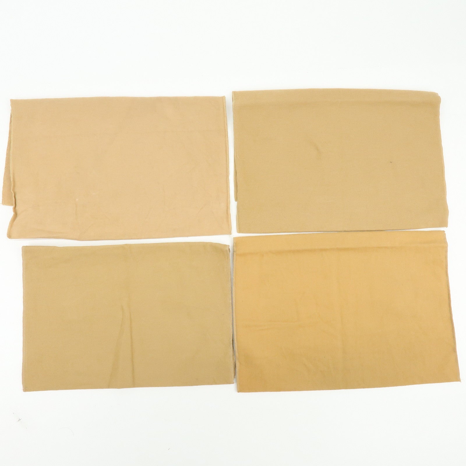 Louis Vuitton Set of 18 Dust Bag Storage Bag Flap Style Beige Brown