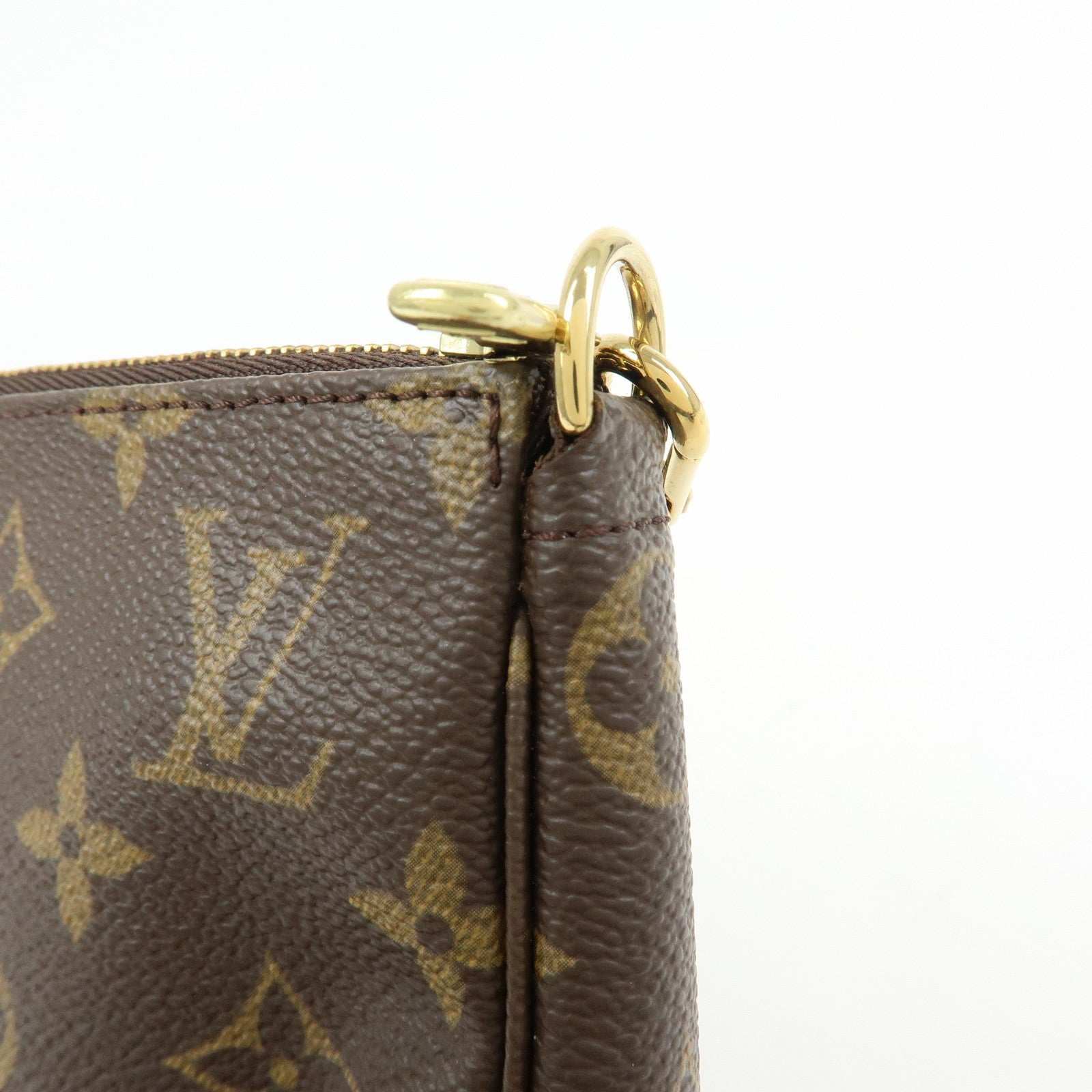 Louis Vuitton Monogram Pochette Accessoires Pouch Hand Bag M51980