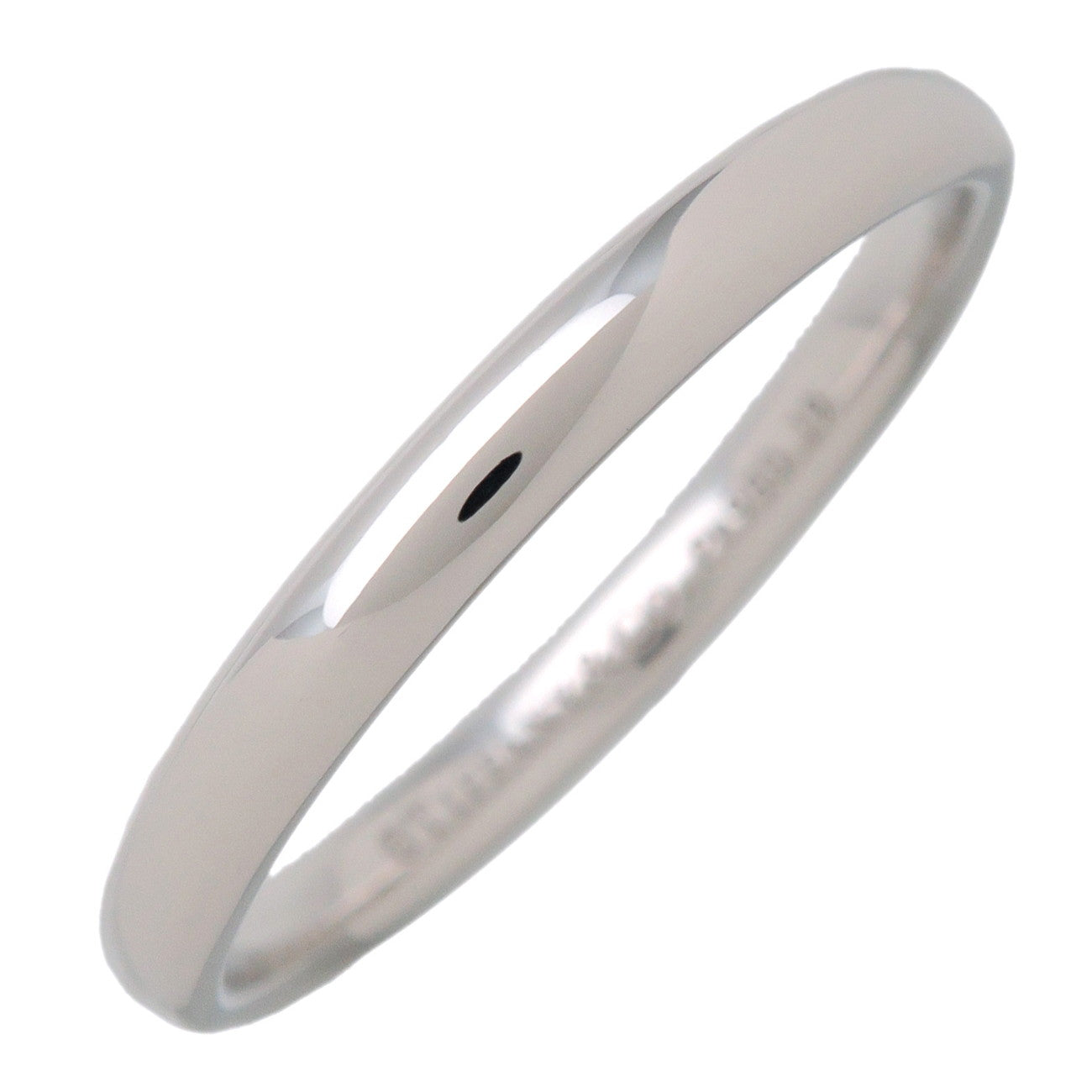 Tiffany & Co Forever Wedding Ring Classic Band Ring PT950 US8