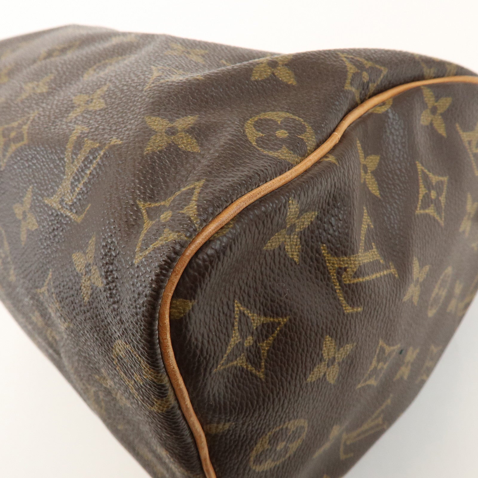 Louis Vuitton Monogram Speedy 25 Boston Bag Hand Bag Brown M41528