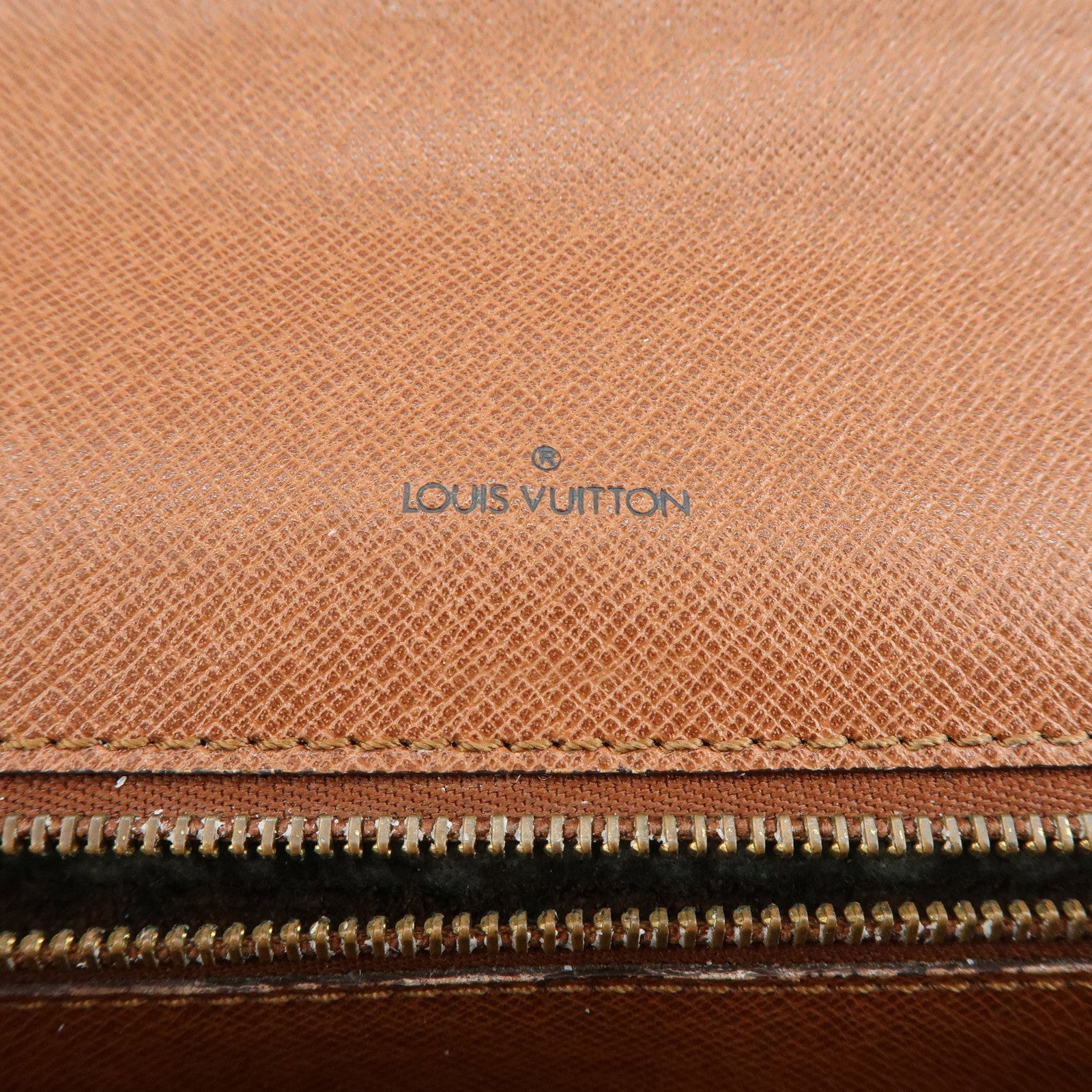 Louis Vuitton Monogram Porte Documents Bandoulière Brown M53338
