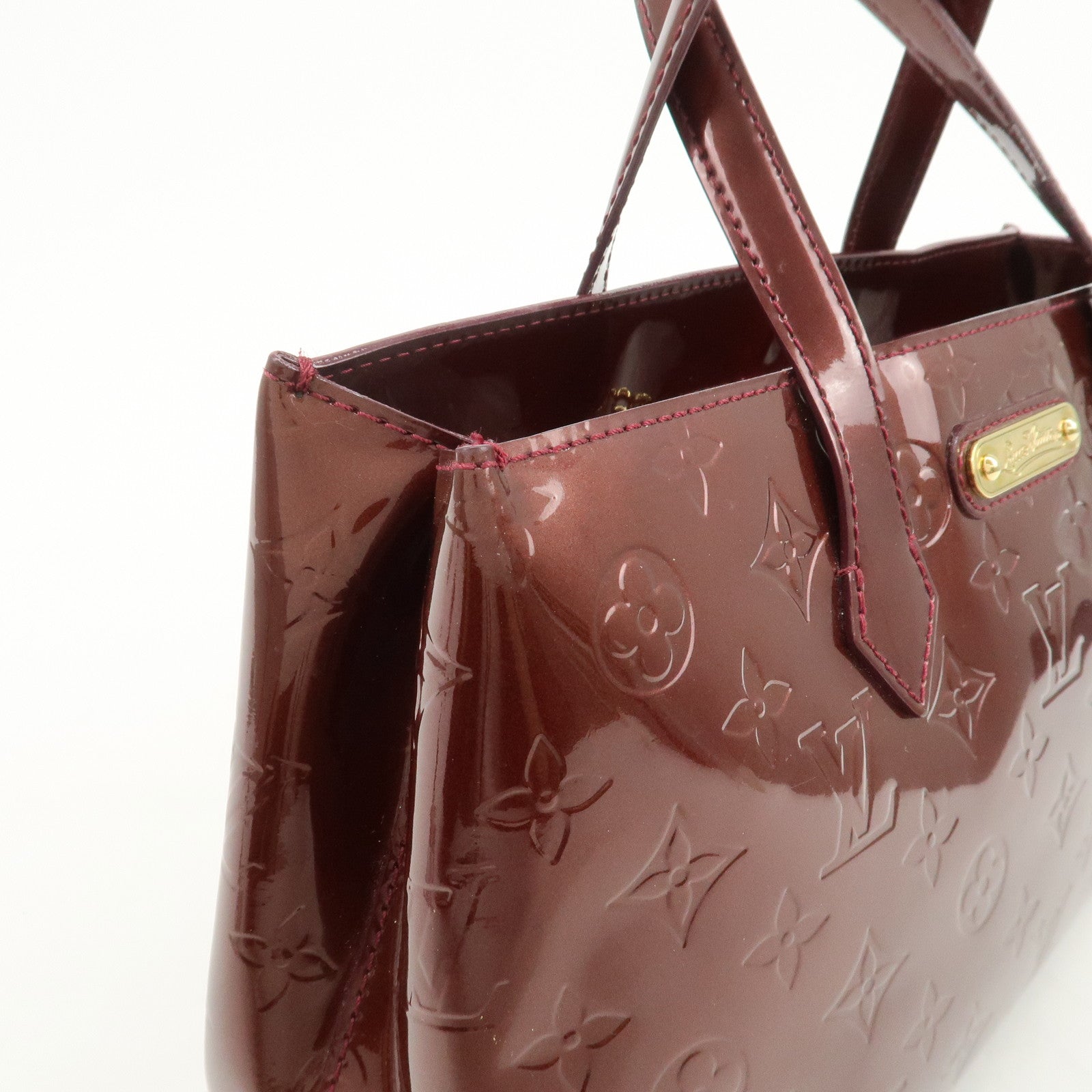 Louis Vuitton Monogram Vernis Wilshire PM Rouge Faurviste M91644