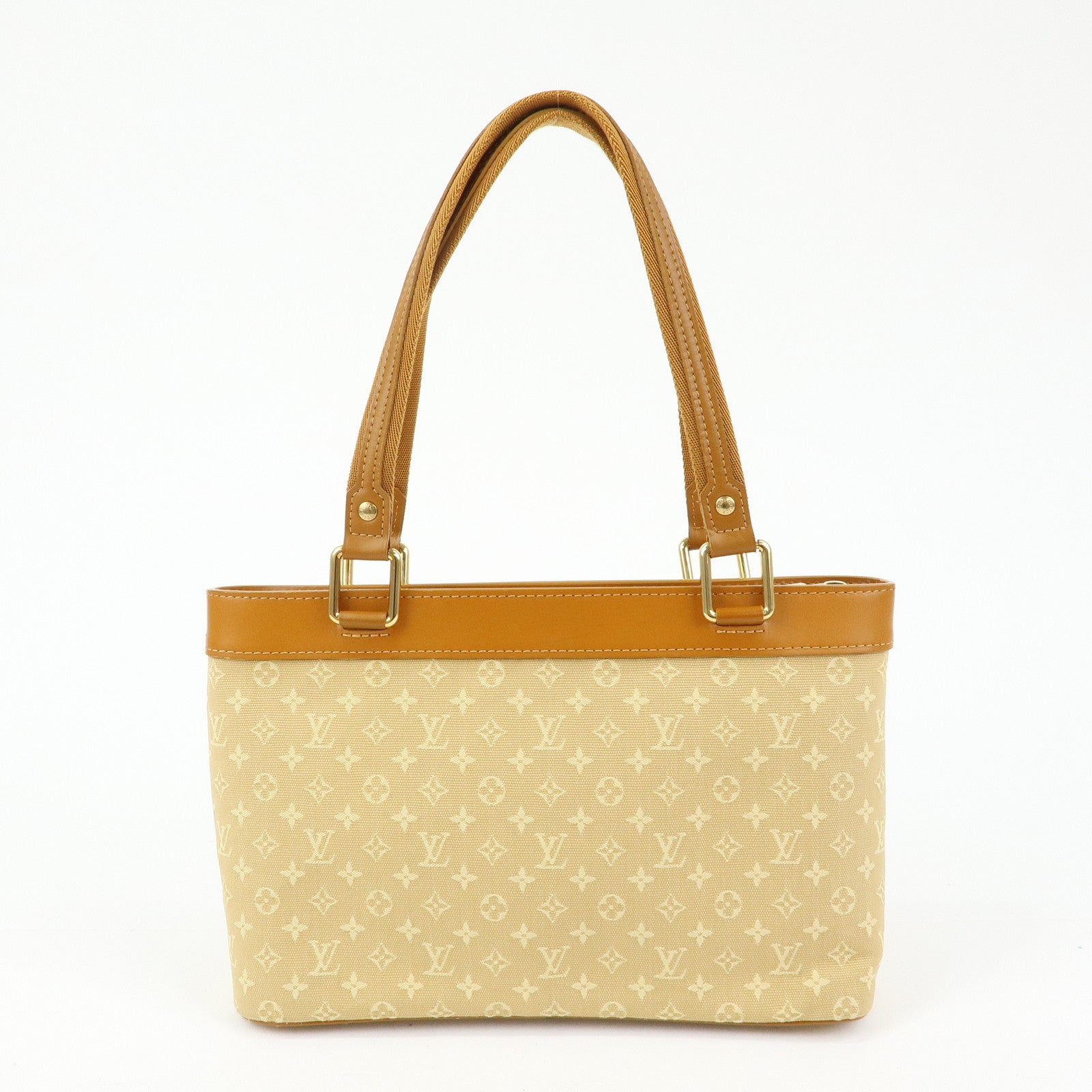 Louis Vuitton Monogram Mini Lucille PM Hand Bag Beige M92684