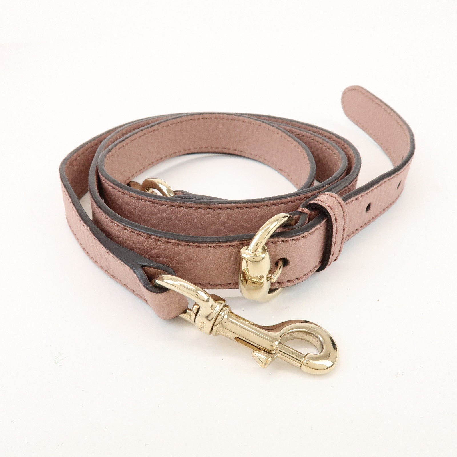 GUCCI SOHO Leather 2Way Bag Hand Bag Shoulder Bag Pink 308362