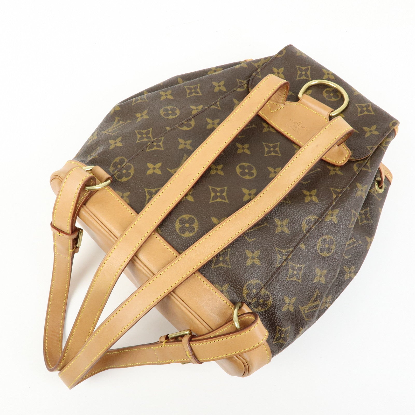 Louis Vuitton Monogram Montsouris MM Backpack Brown M51136