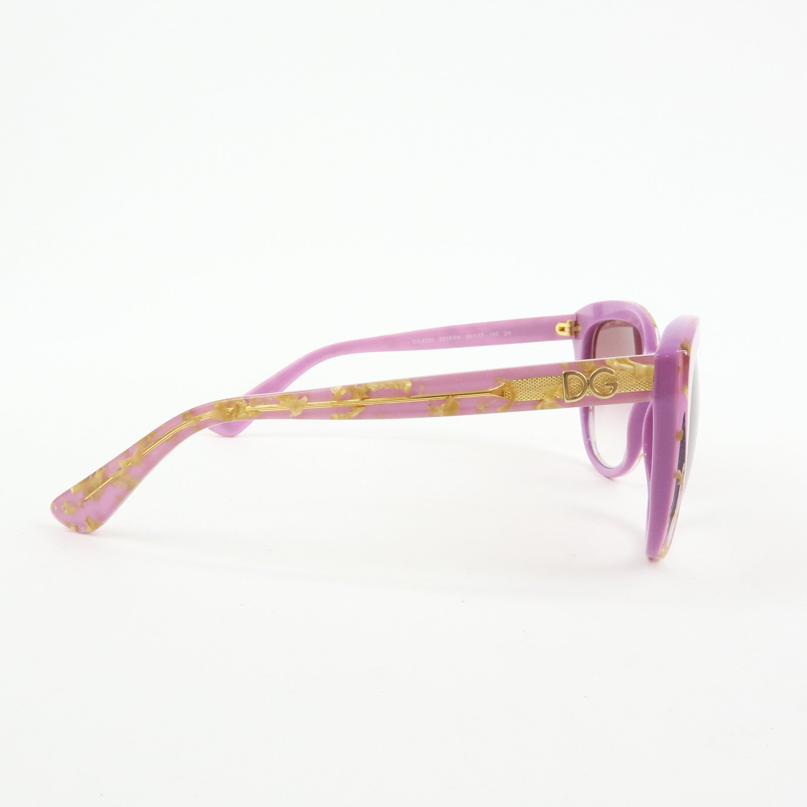Dolce&Gabbana Plastic Sunglasses 56□17 140 2N Purple Gold DG4250